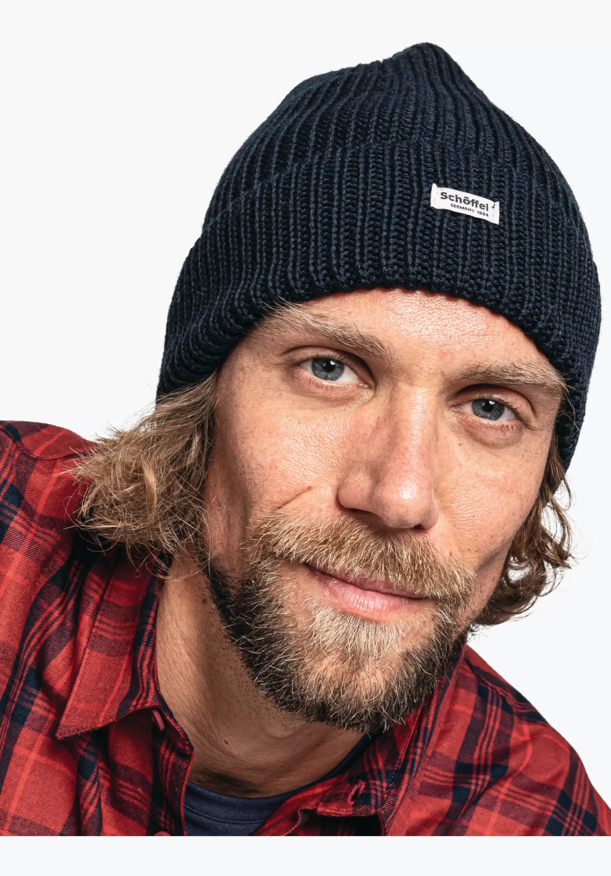 MEN SCHÖFFEL Travel/Leisure<Warm knitted hat with a fleece headband red