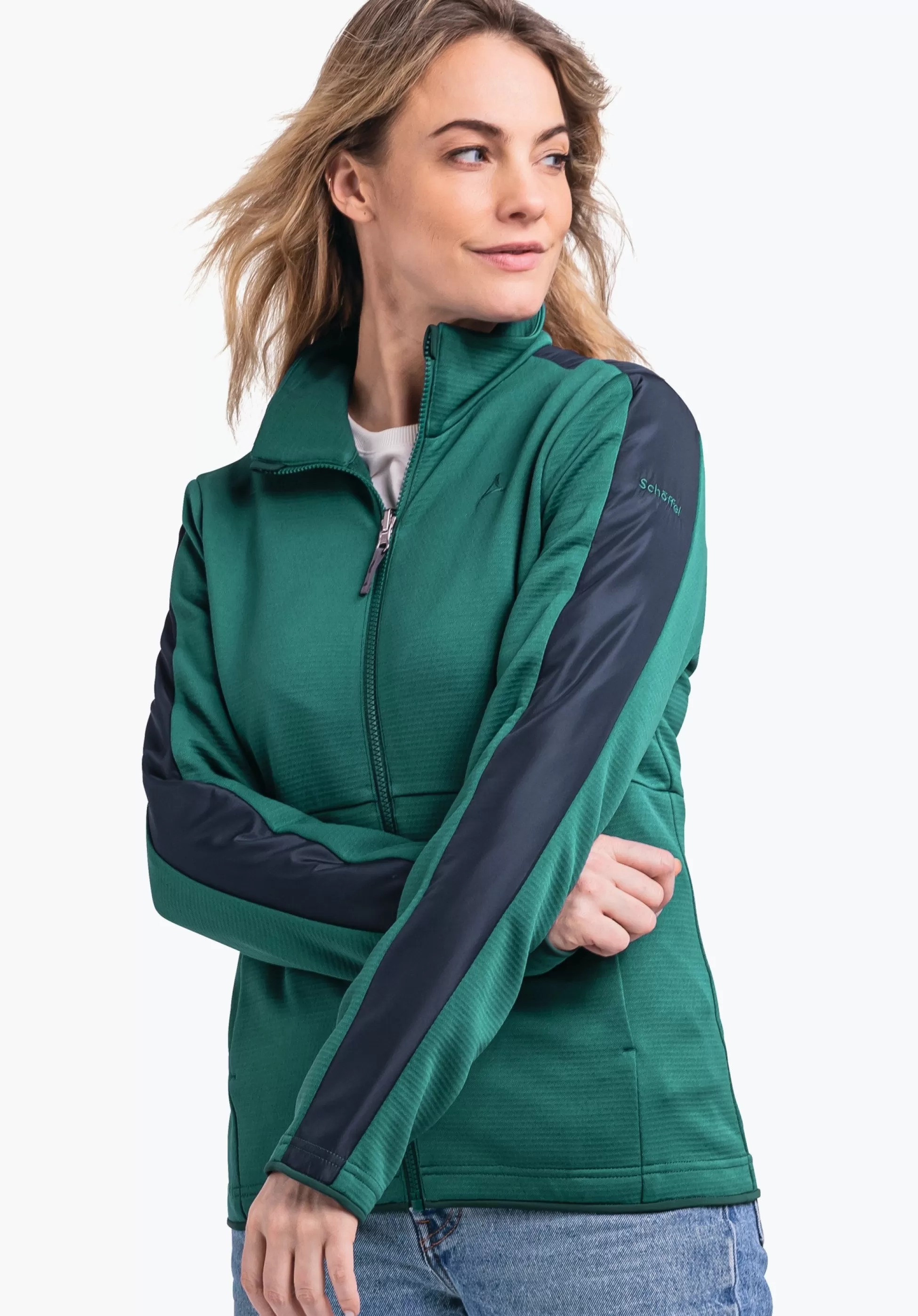 WOMEN SCHÖFFEL Travel/Leisure<Warm, lightweight ZipIn! fleece jacket weiß