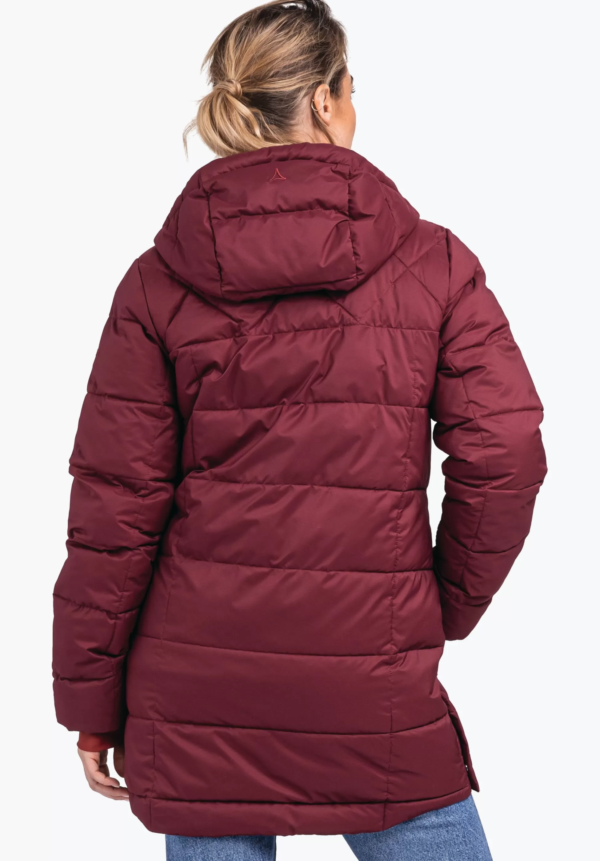 WOMEN SCHÖFFEL Travel/Leisure | Parka / Coat<Warm parka with recycled padding red
