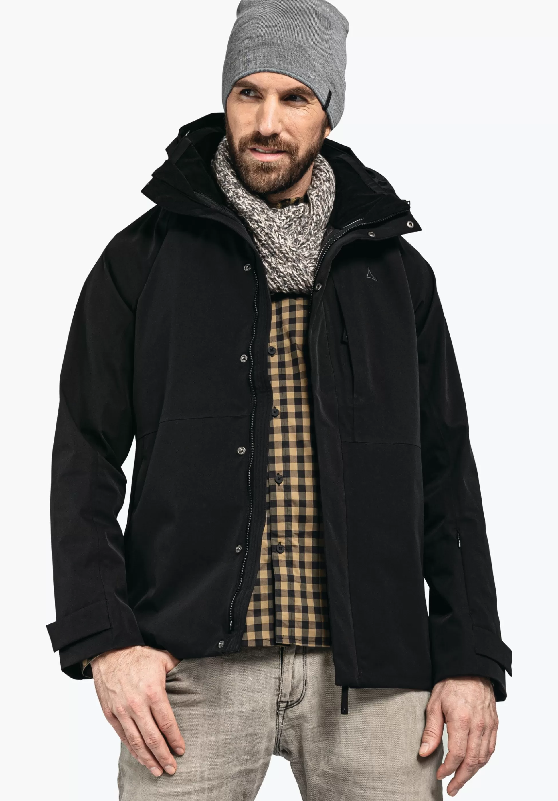 MEN SCHÖFFEL Travel/Leisure | Outdoor Jackets<Warm ZipIn! jacket with smartphone pocket red