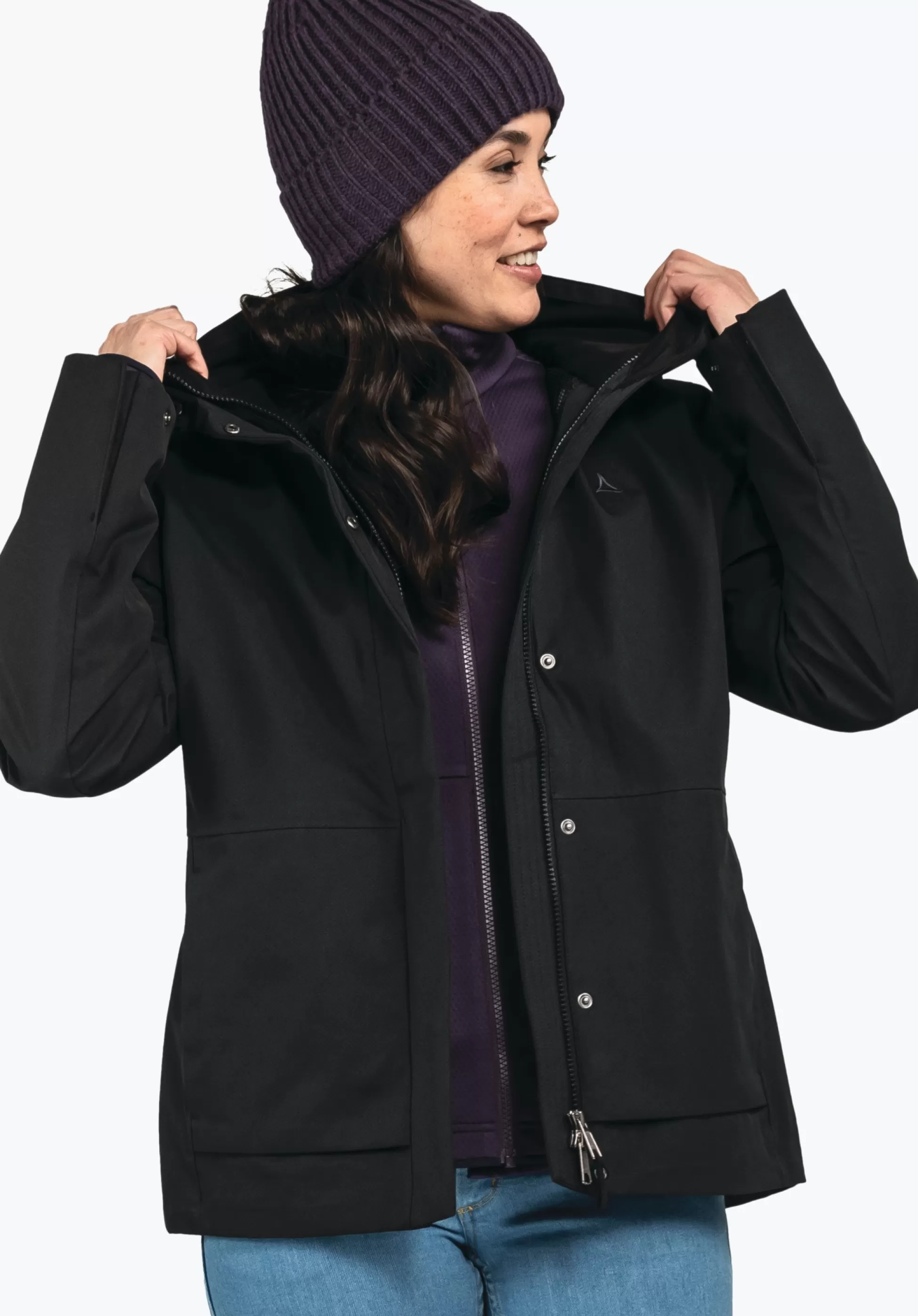WOMEN SCHÖFFEL Travel/Leisure | Outdoor Jackets<Warm ZipIn! jacket with smartphone pocket blue