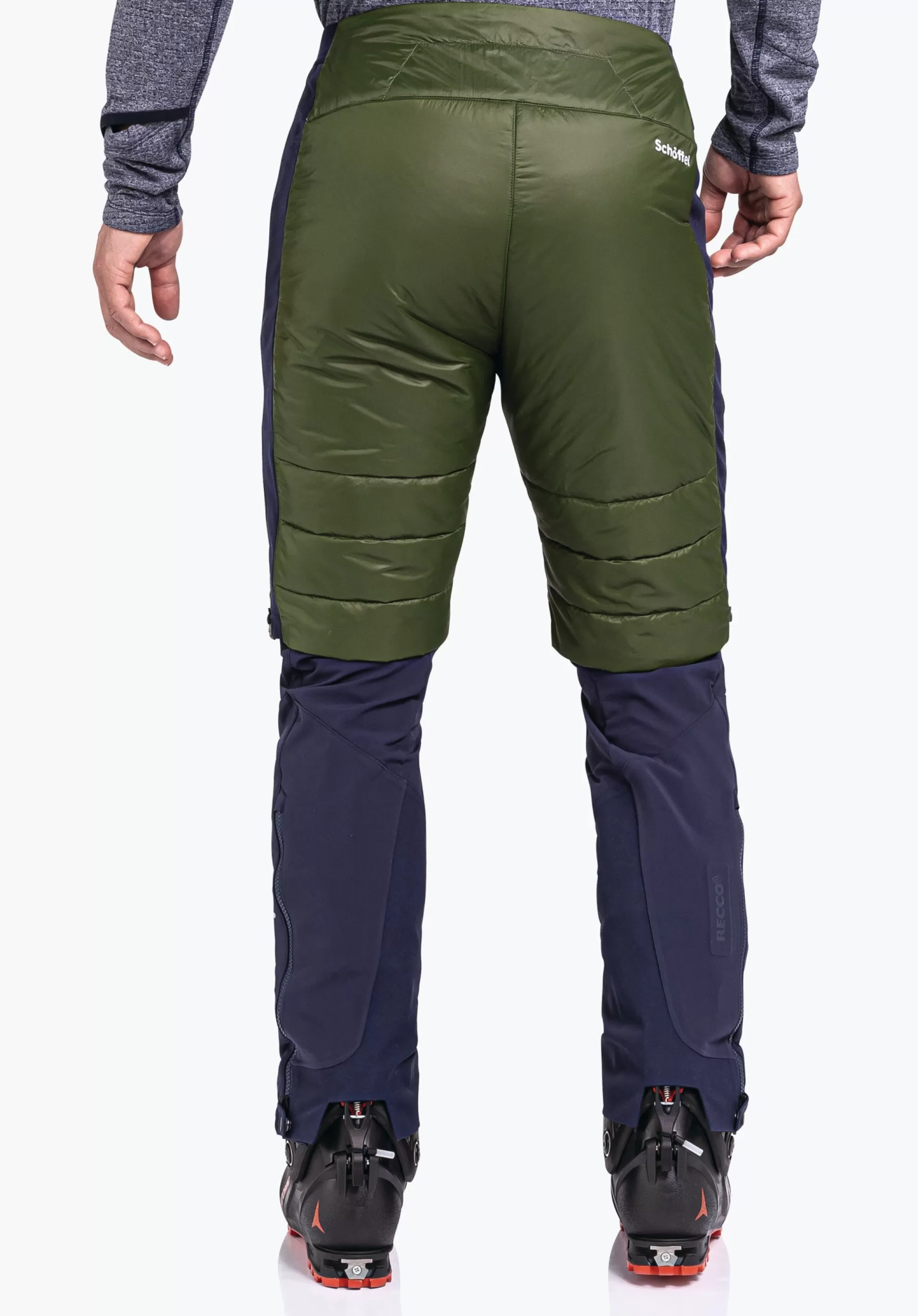 MEN SCHÖFFEL Ski Tour | Mountaineering | Pants Short<Warming and elastic insulation shorts green