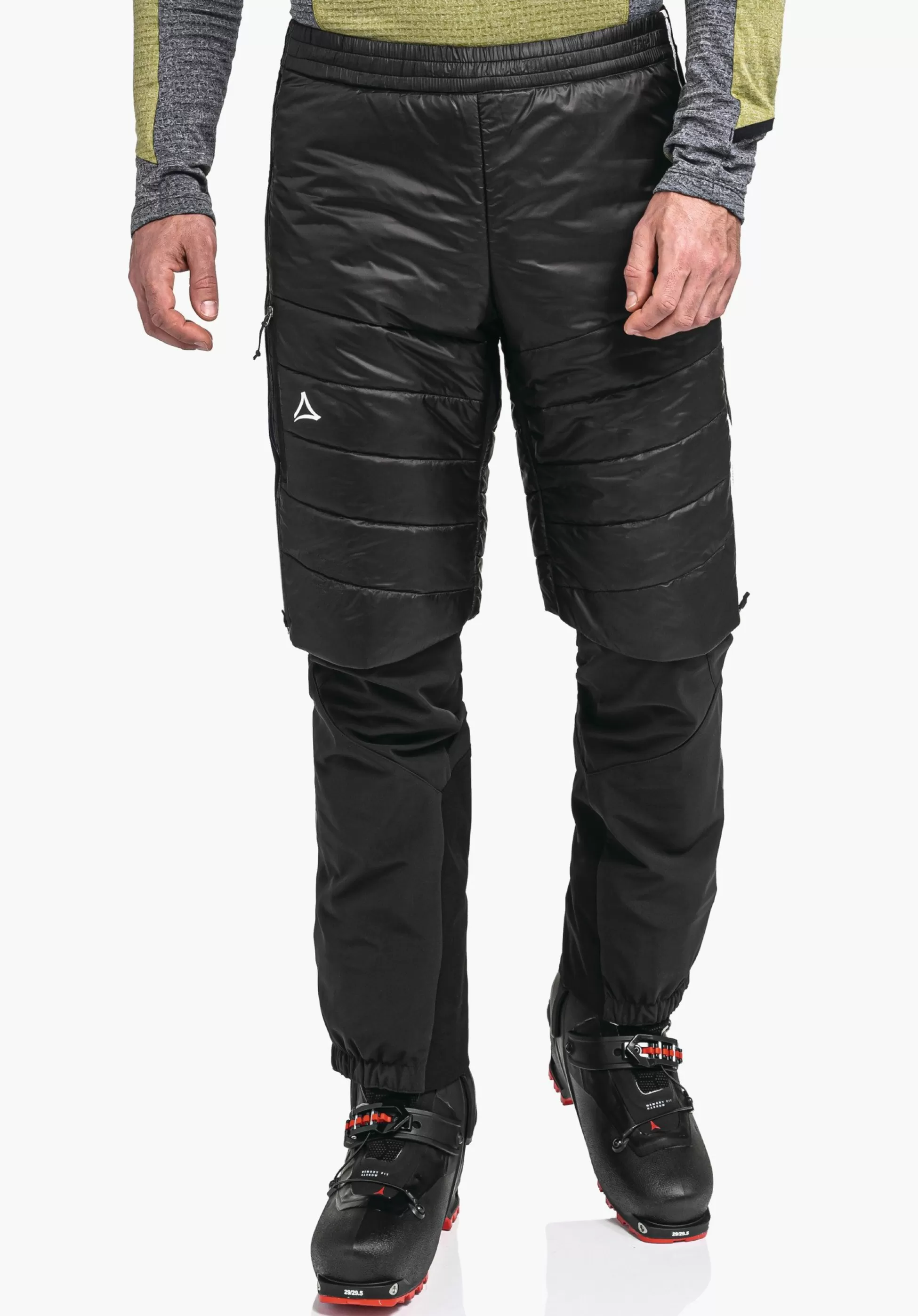 MEN SCHÖFFEL Ski Tour | Mountaineering | Pants Short<Warming and elastic insulation shorts green