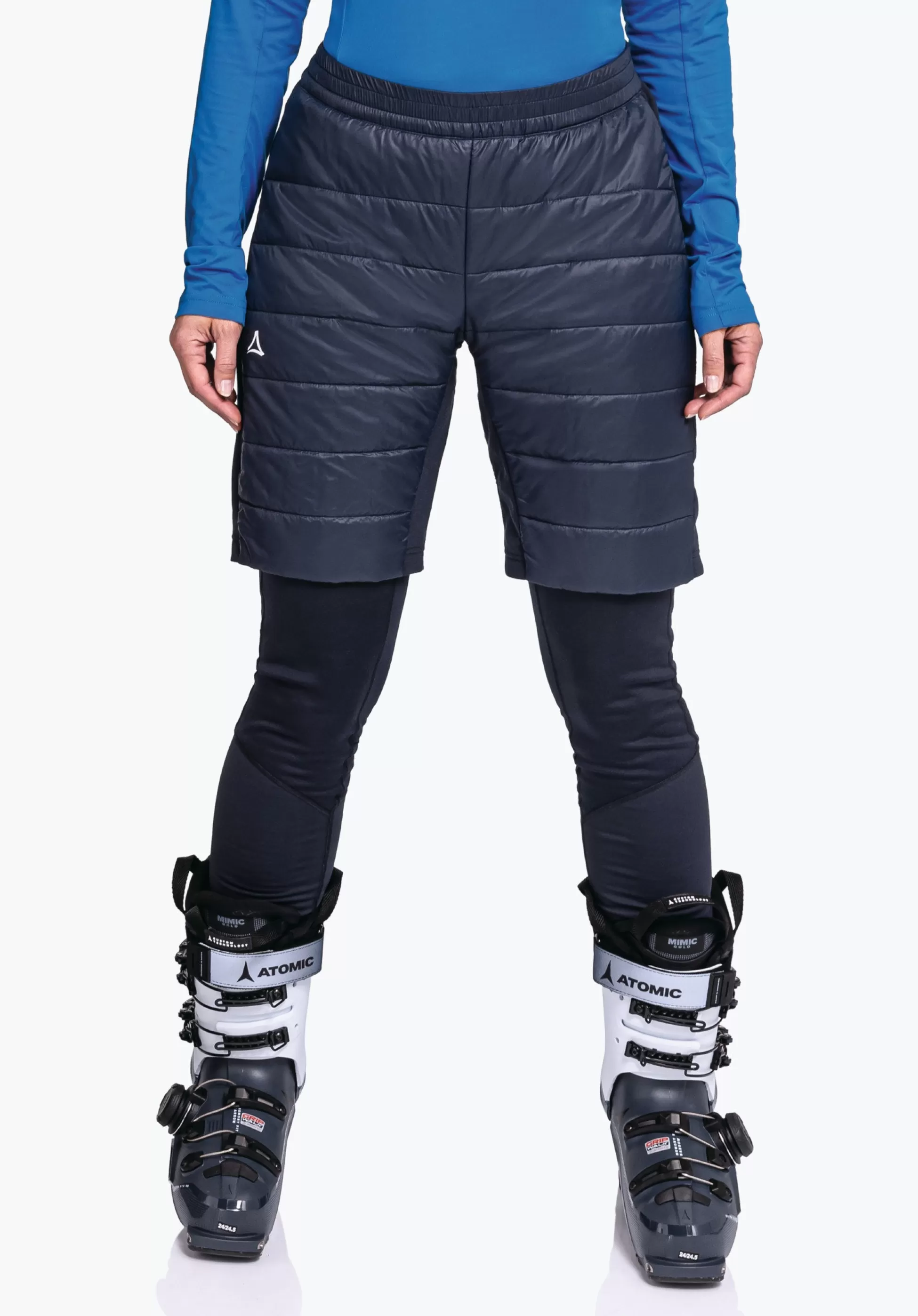 WOMEN SCHÖFFEL Ski Tour | Mountaineering | Pants Short<Warming and elastic insulation shorts red