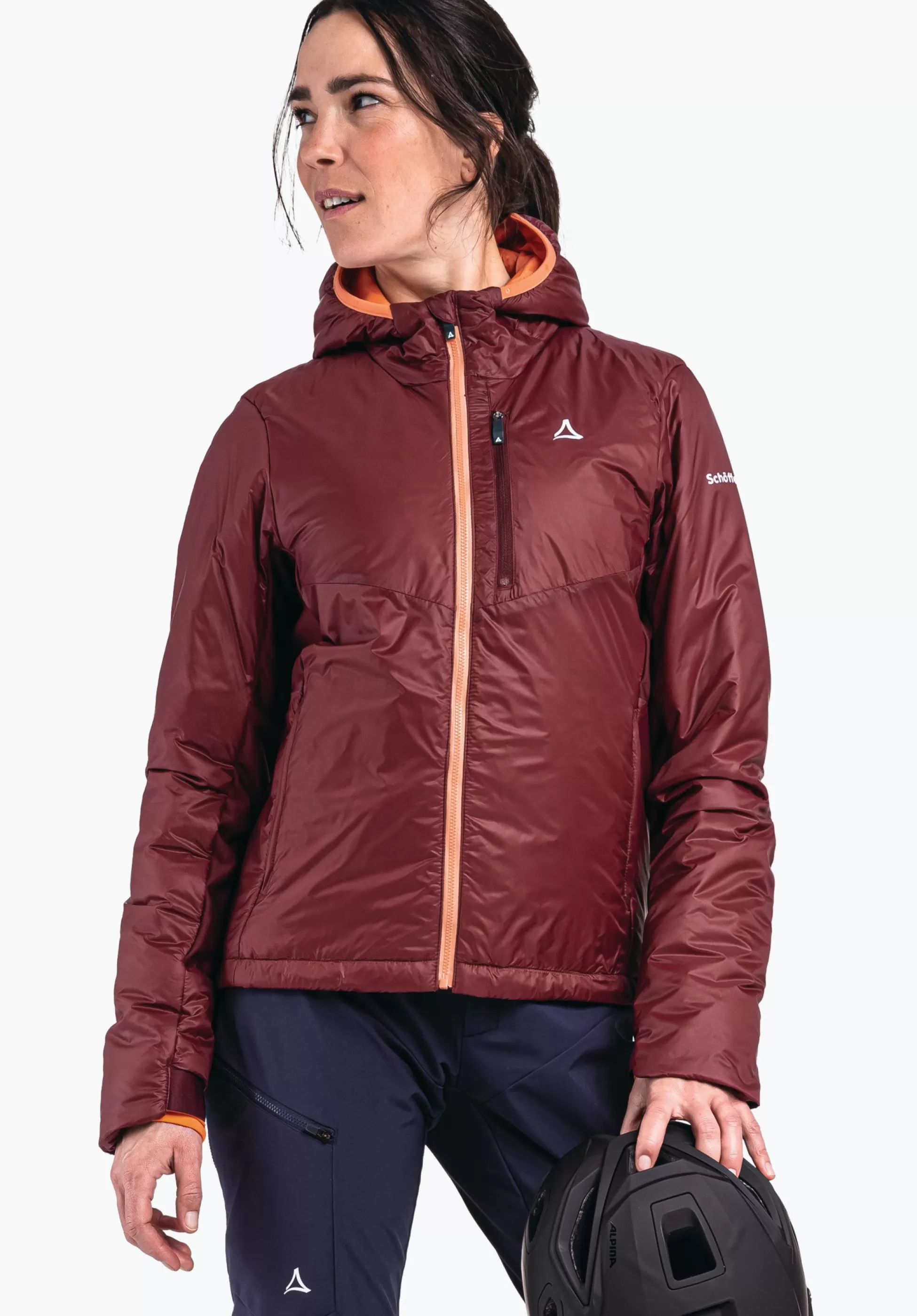 WOMEN SCHÖFFEL Bike<Warming and lightweight MTB jacket red