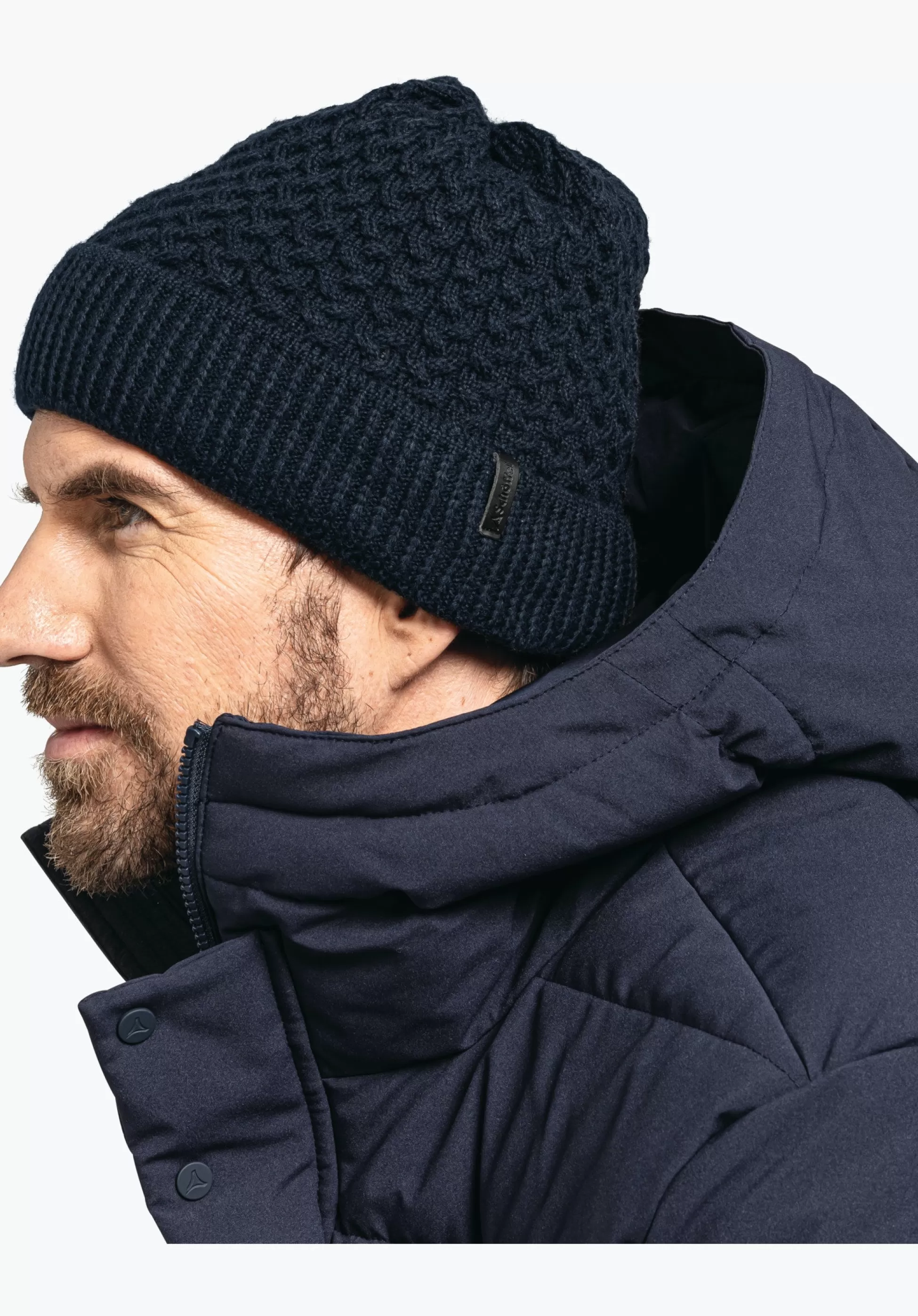 MEN SCHÖFFEL Travel/Leisure<Warming knitted hat white