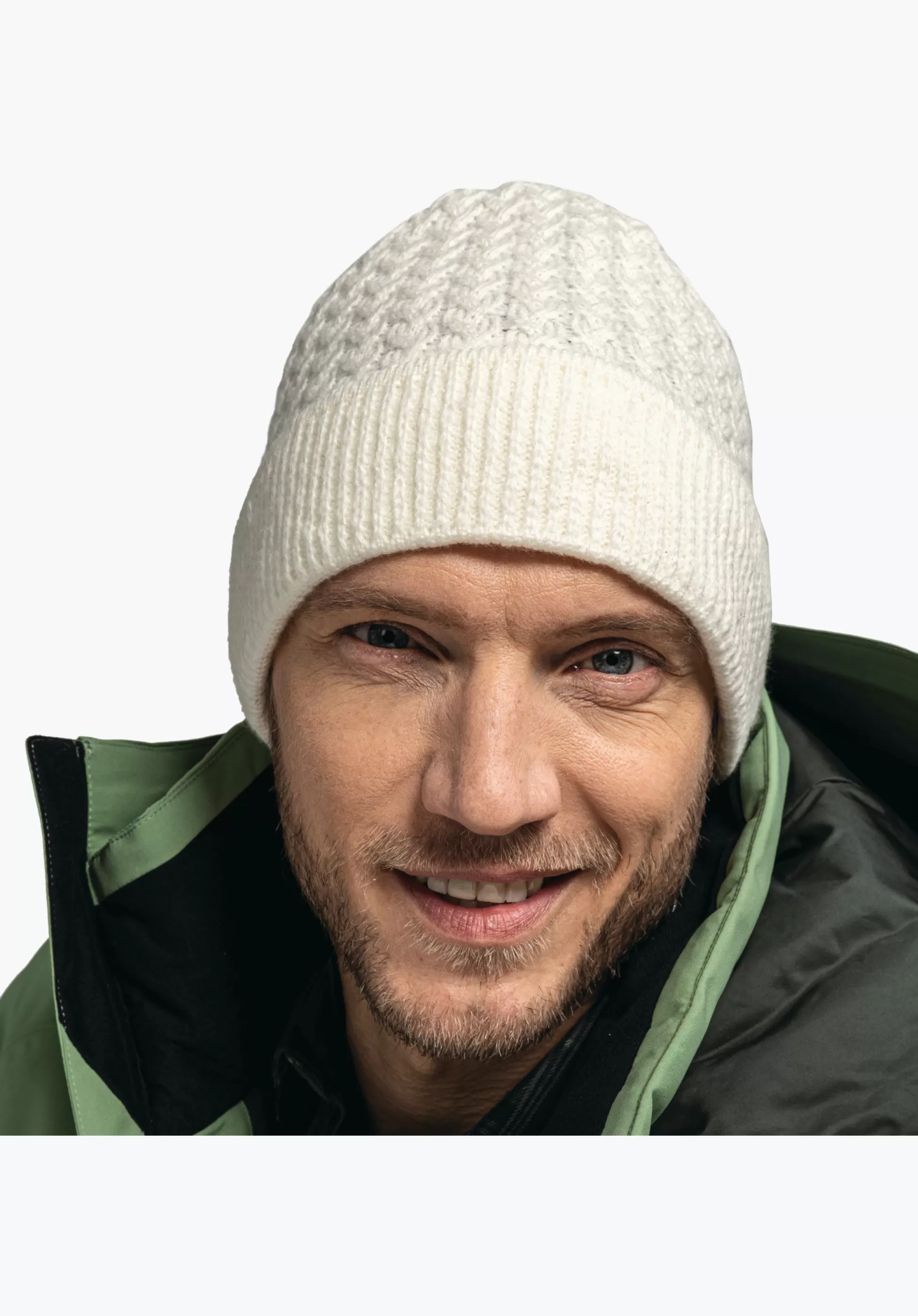 MEN SCHÖFFEL Travel/Leisure<Warming knitted hat white