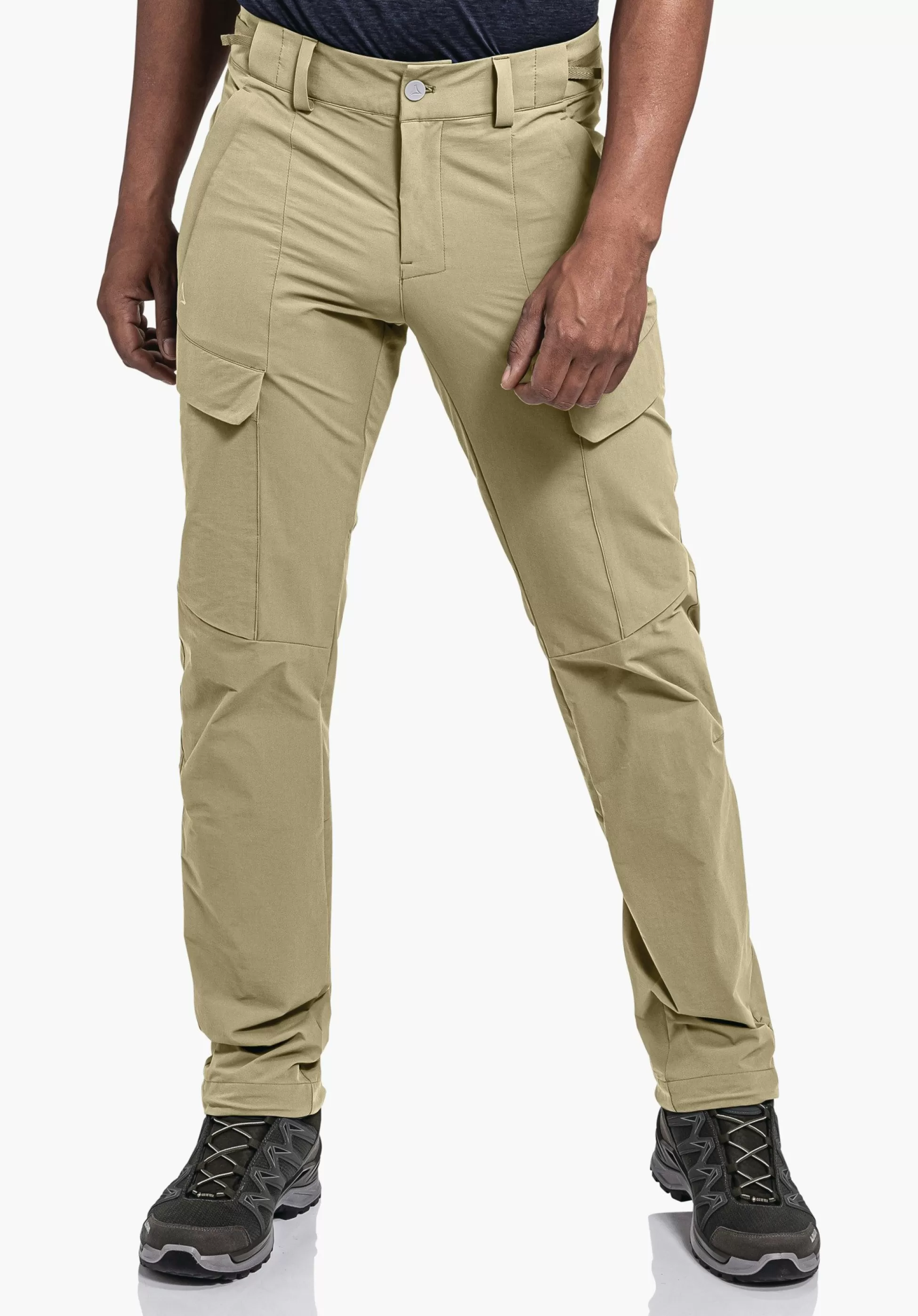 MEN SCHÖFFEL Pants Long<Water repellent hiking pants grün