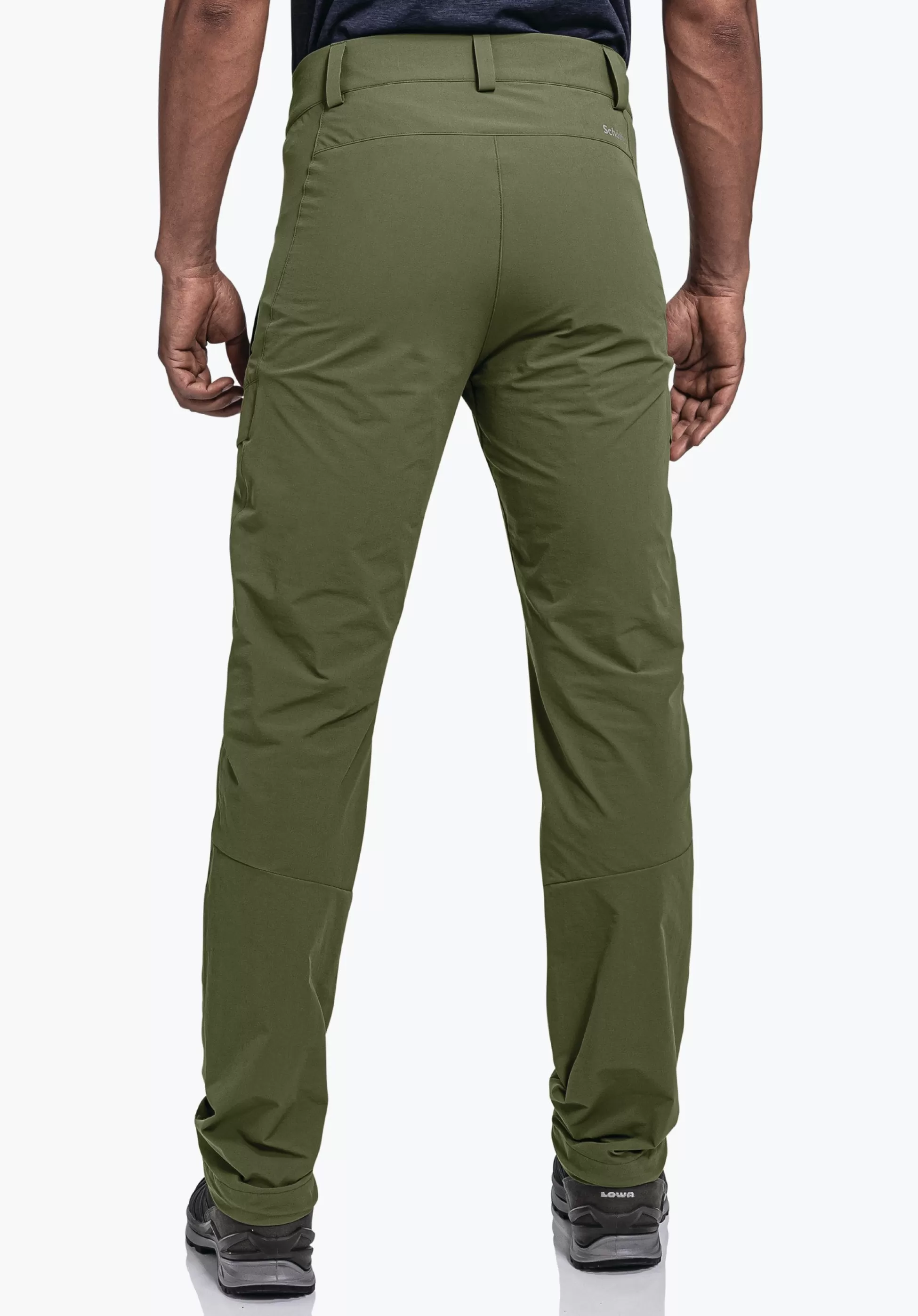 MEN SCHÖFFEL Pants Long<Water repellent hiking pants grün