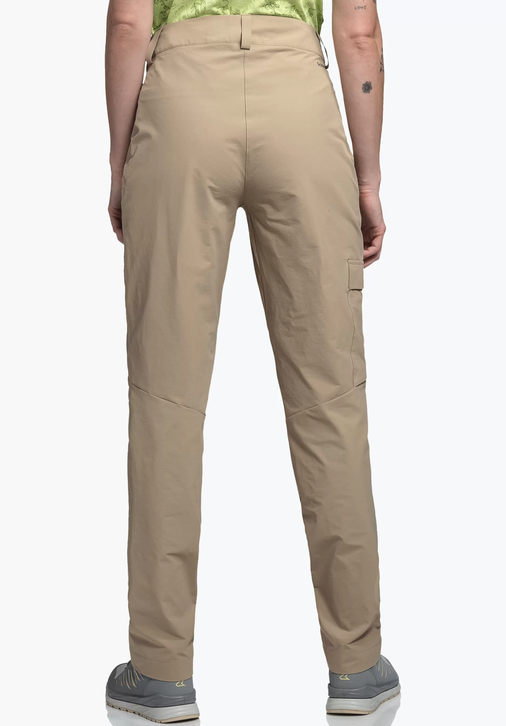 WOMEN SCHÖFFEL Pants Long<Water repellent hiking pants rot