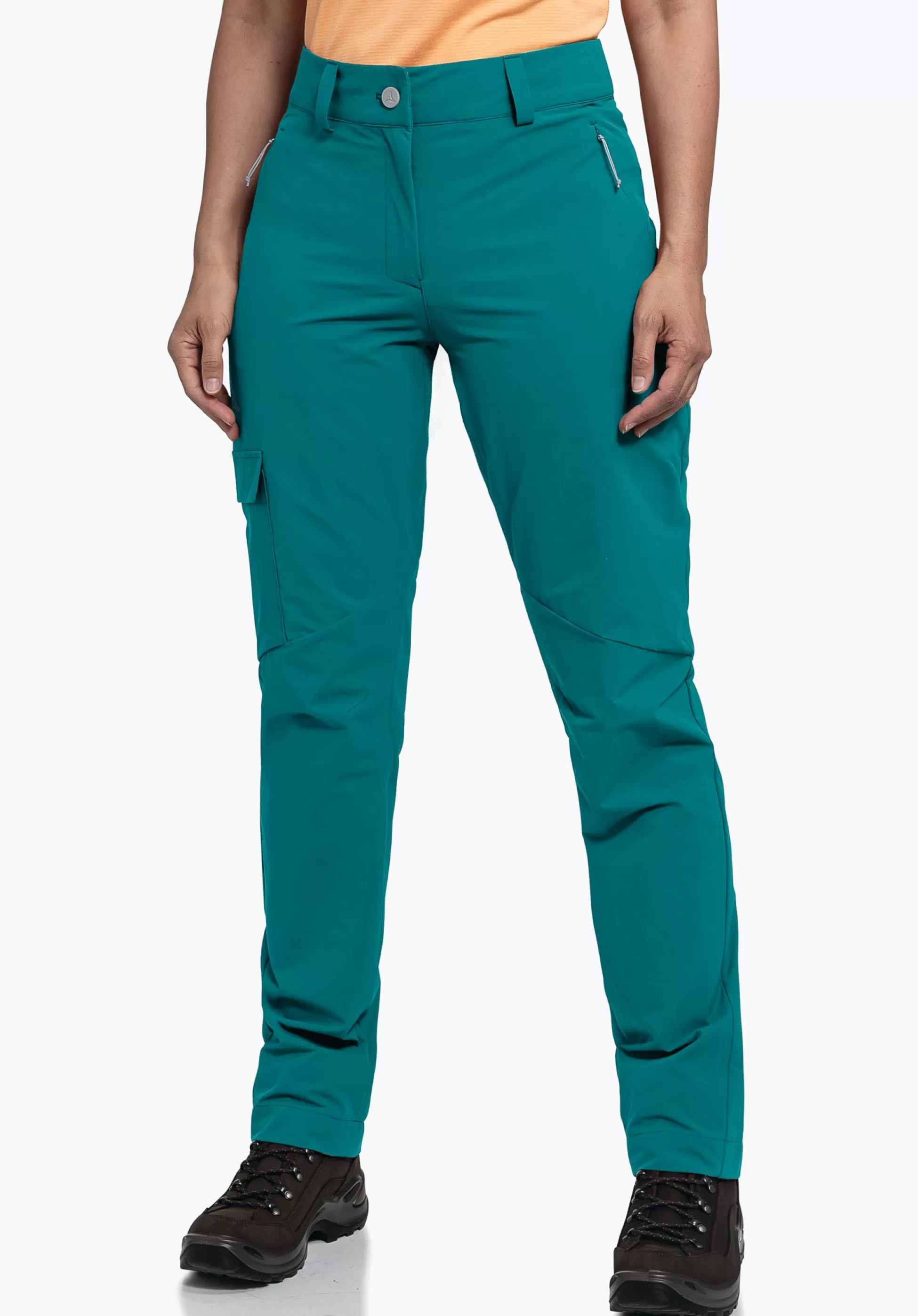 WOMEN SCHÖFFEL Pants Long<Water repellent hiking pants rot