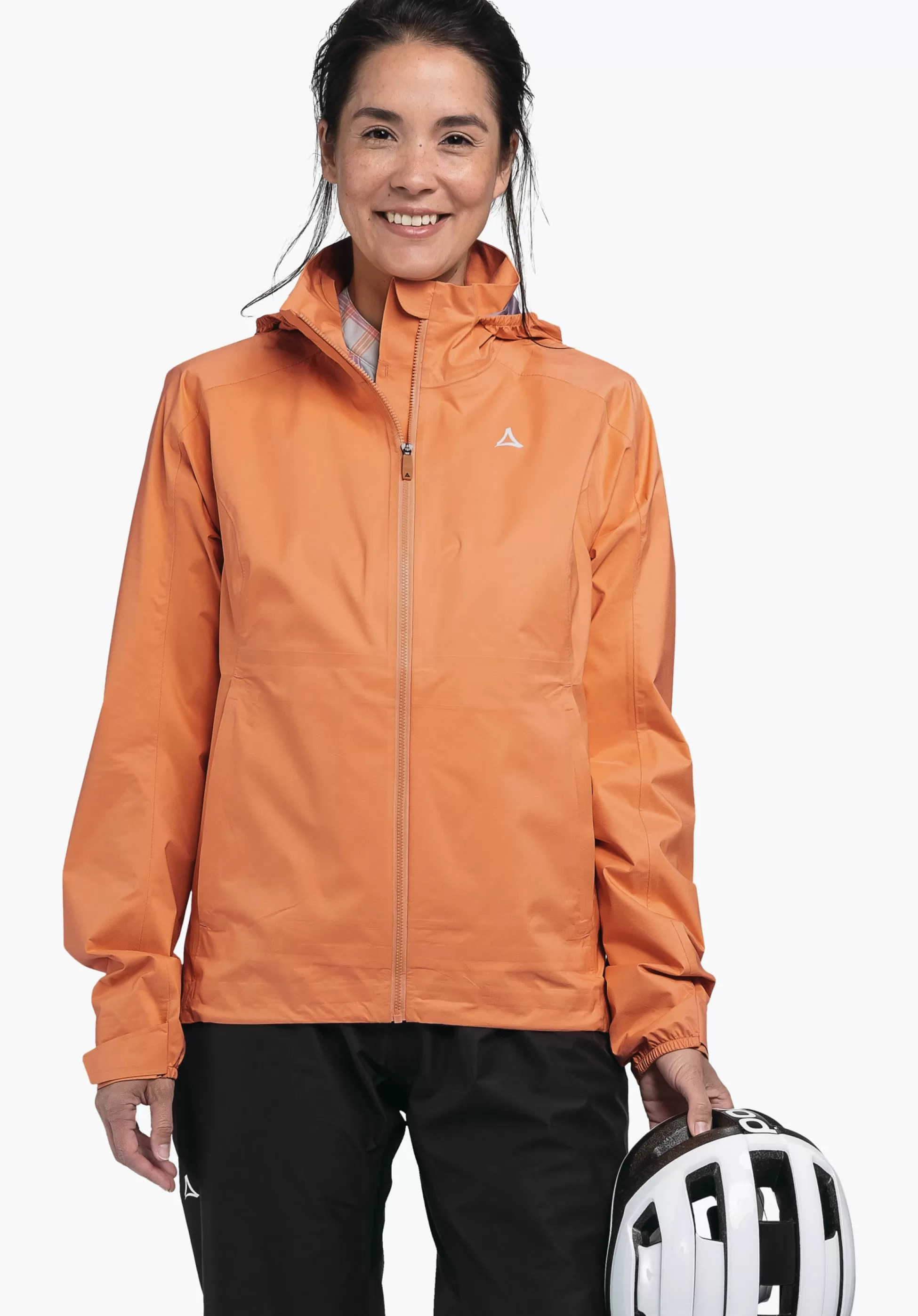 WOMEN SCHÖFFEL Bike<Waterproof & breathable bike jacket orange