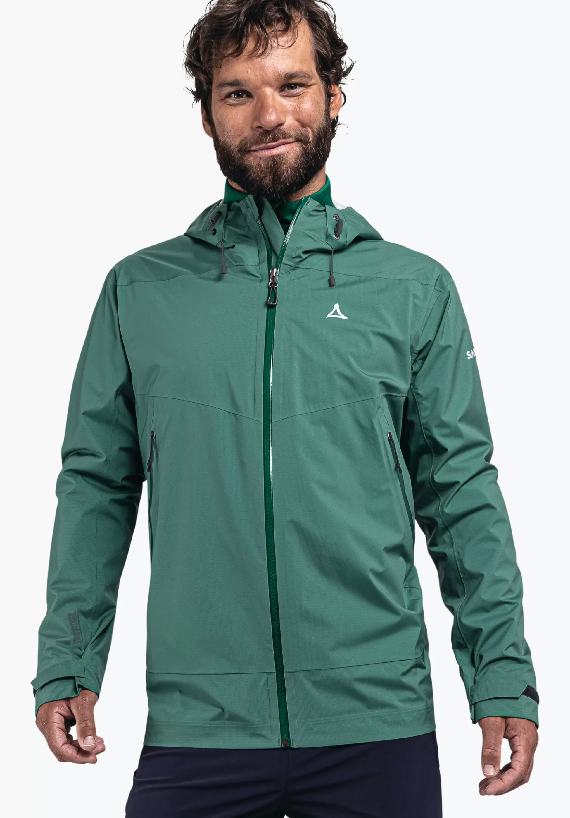 MEN SCHÖFFEL Outdoor Jackets<Waterproof and breathable hiking jacket grün