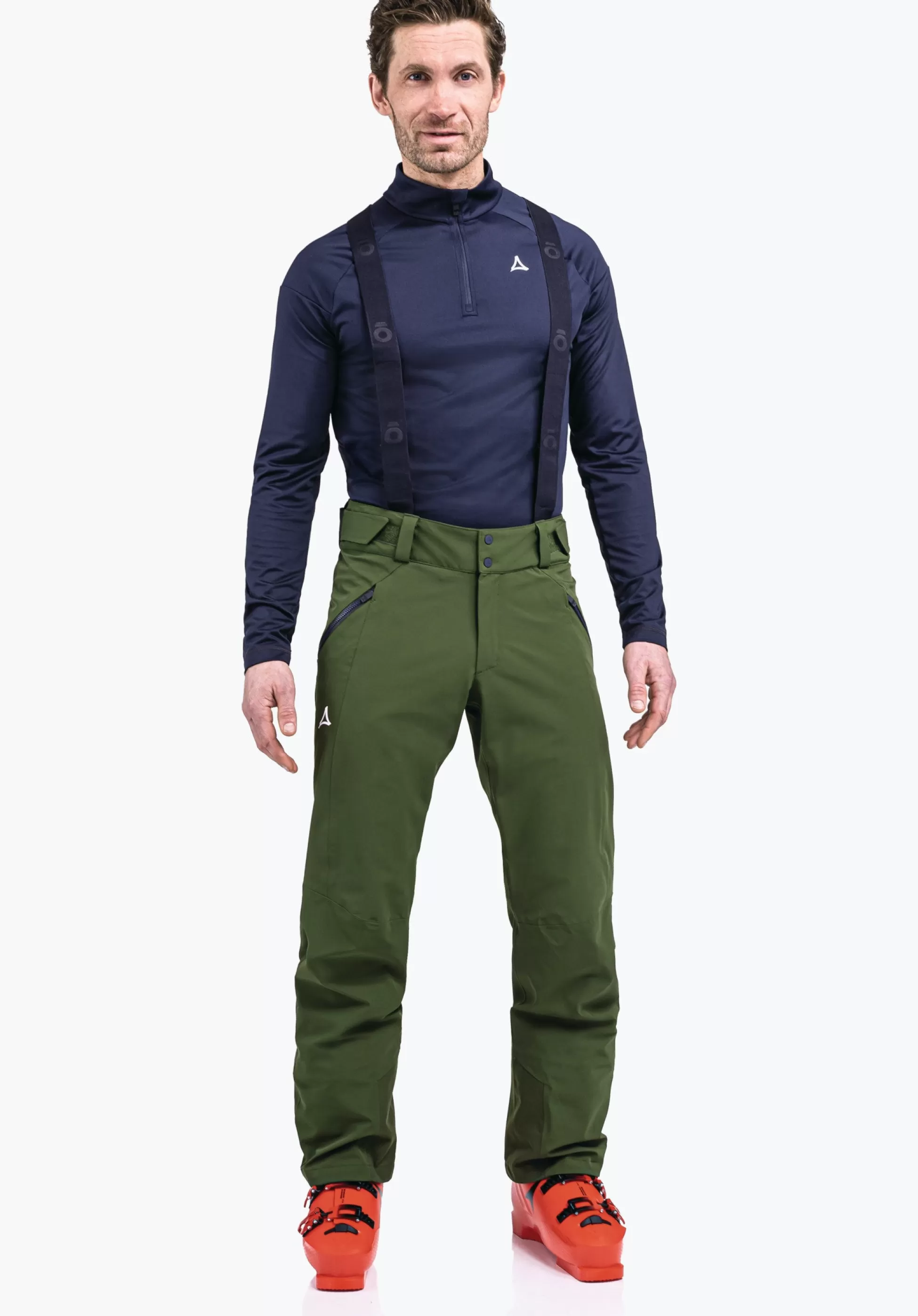 MEN SCHÖFFEL Skiing<Waterproof and breathable ski pants green