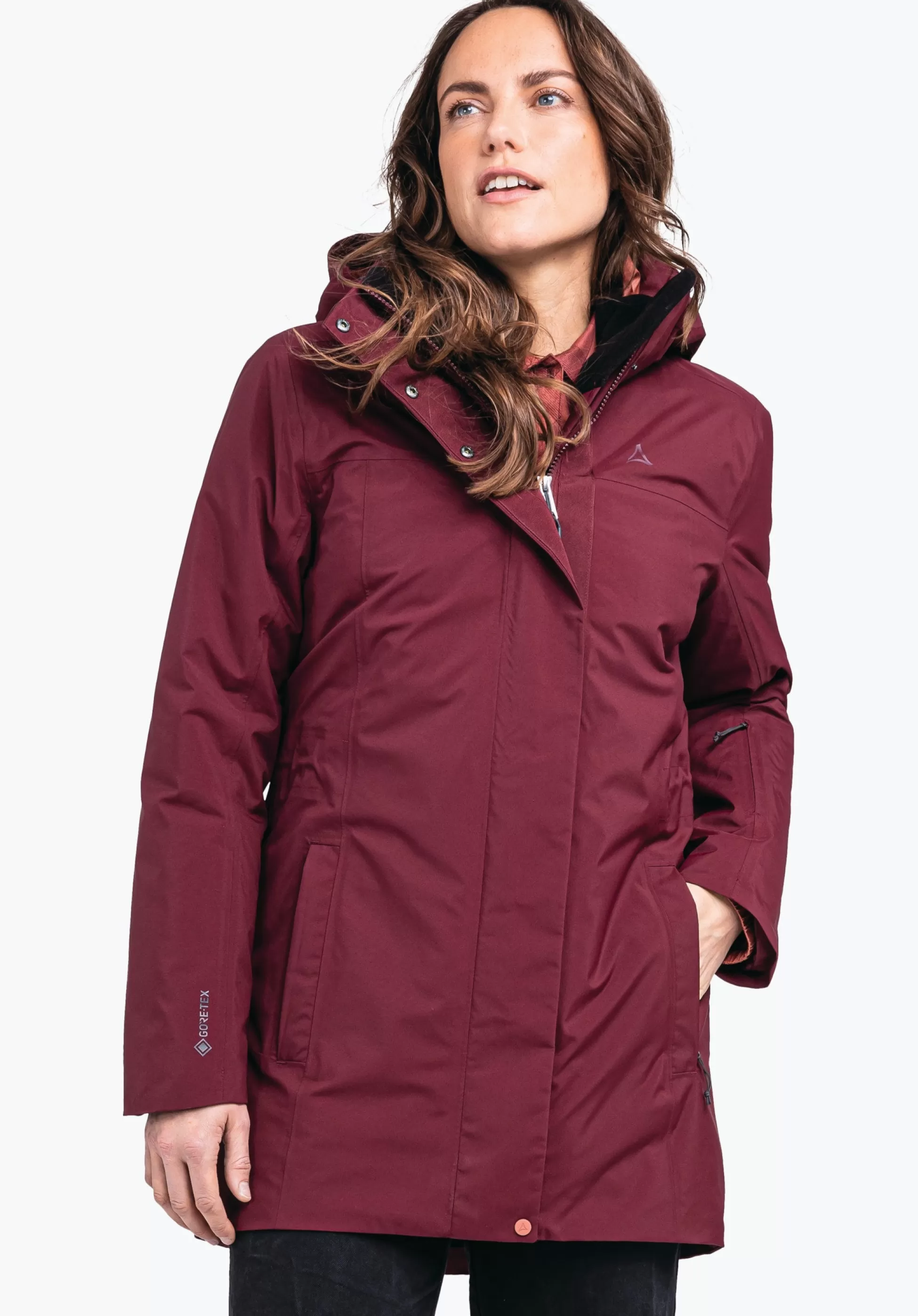 WOMEN SCHÖFFEL Travel/Leisure | Double Jackets<Waterproof and fashionable 3in1 parka rot