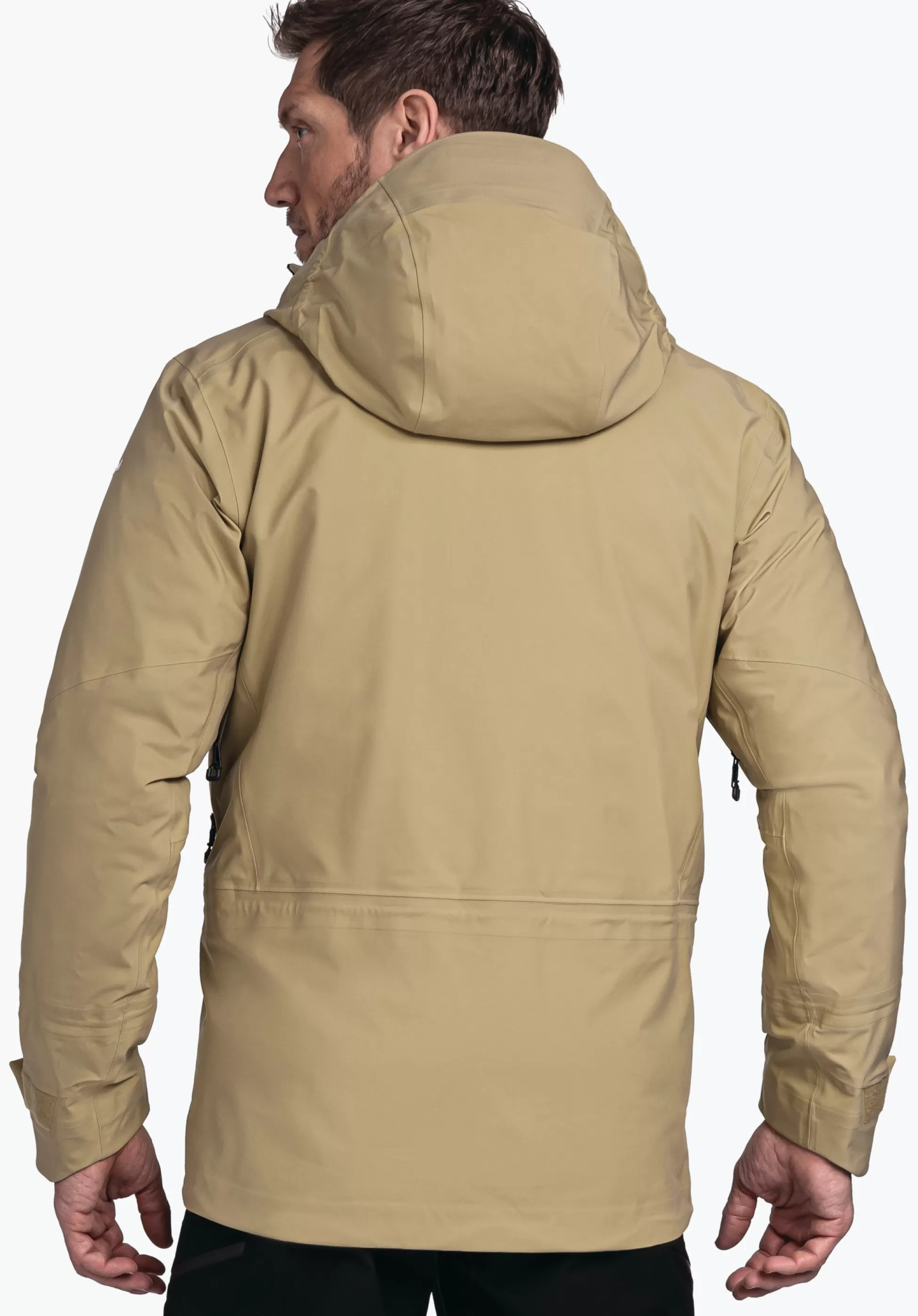 MEN SCHÖFFEL Ski Tour | Mountaineering | Outdoor Jackets<Waterproof freeride ski jacket beige