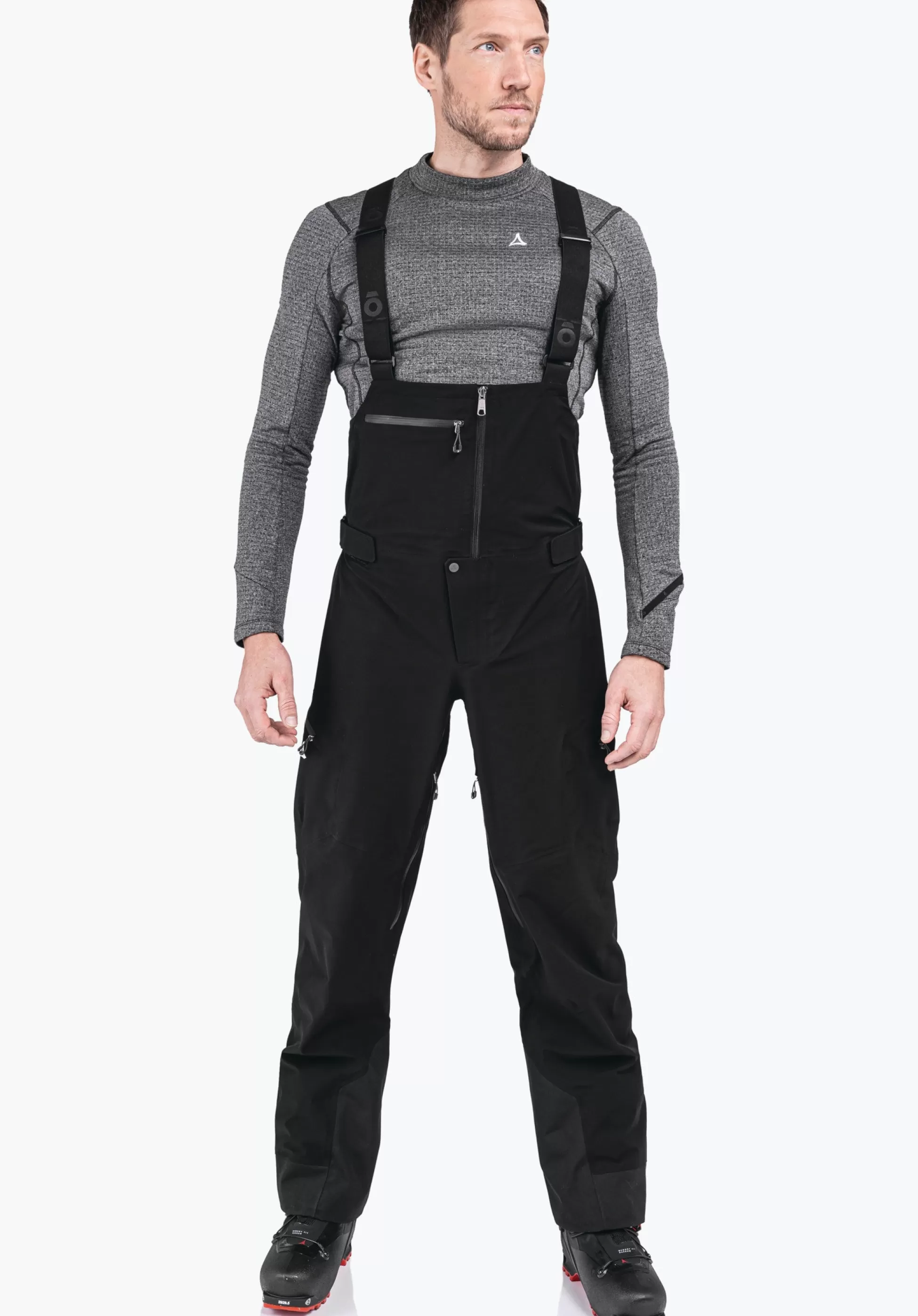 MEN SCHÖFFEL Ski Tour | Mountaineering | Pants Long<Waterproof freeride ski pants black