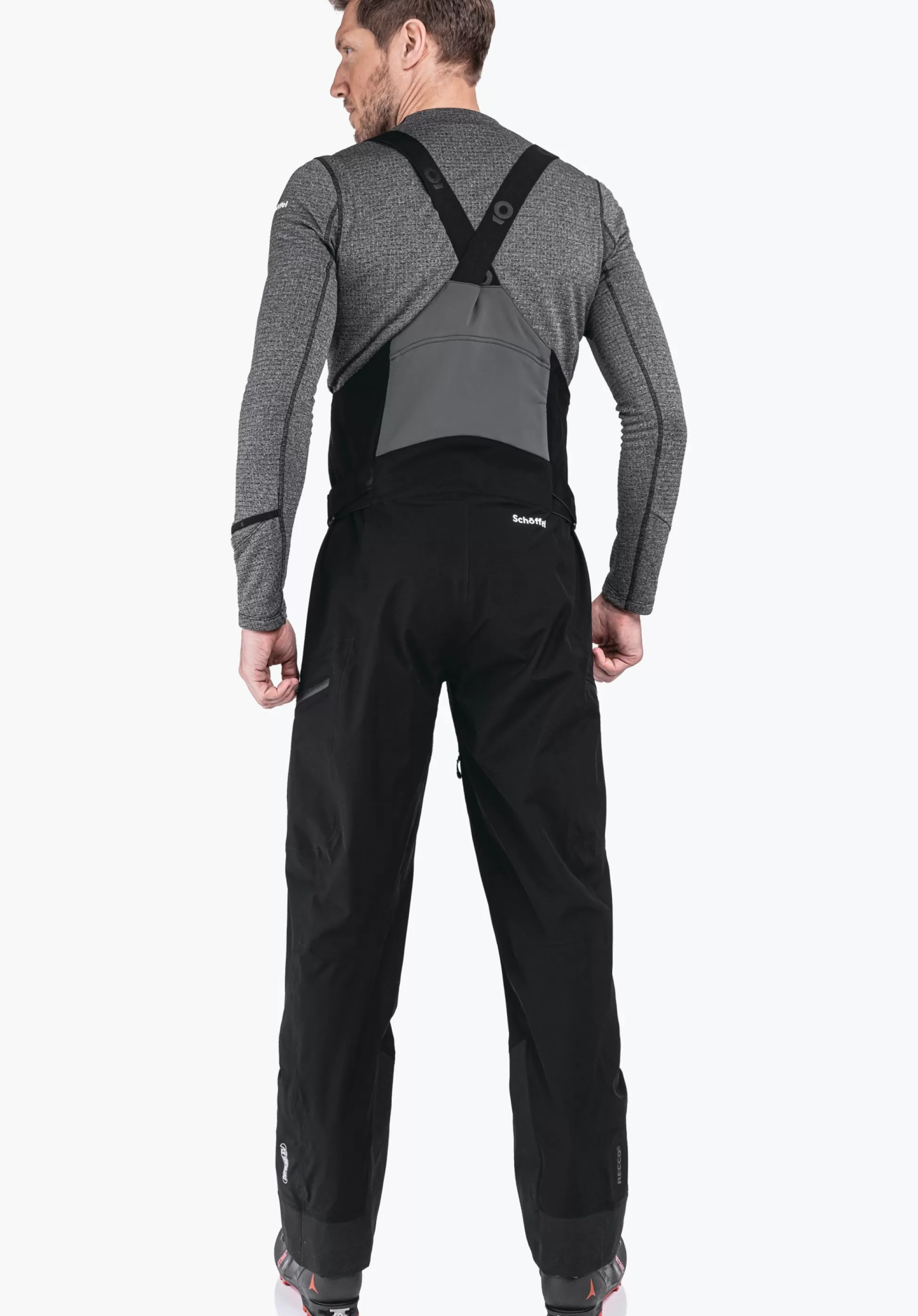 MEN SCHÖFFEL Ski Tour | Mountaineering | Pants Long<Waterproof freeride ski pants black
