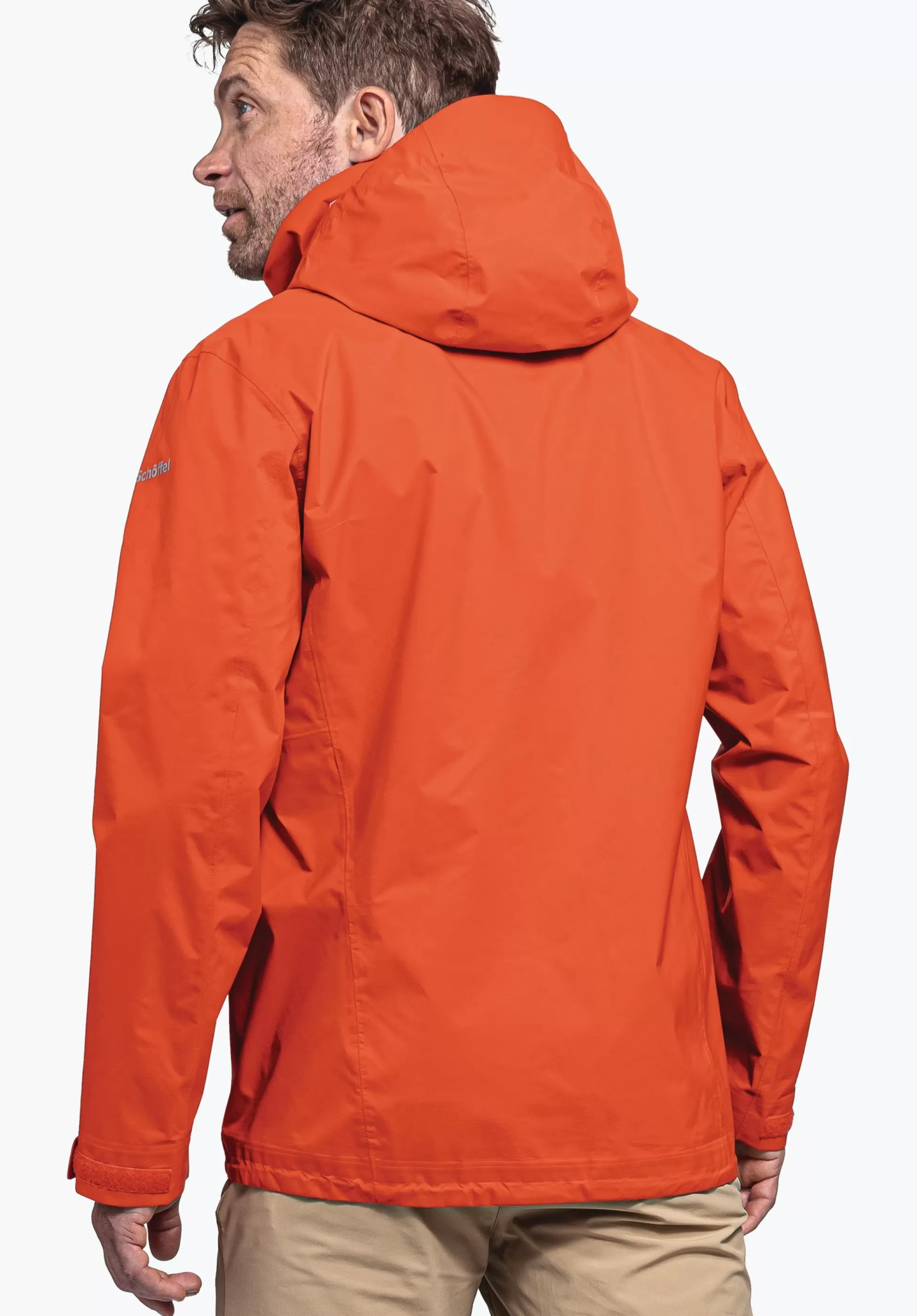 MEN SCHÖFFEL Outdoor Jackets<Waterproof jacket for hiking orange