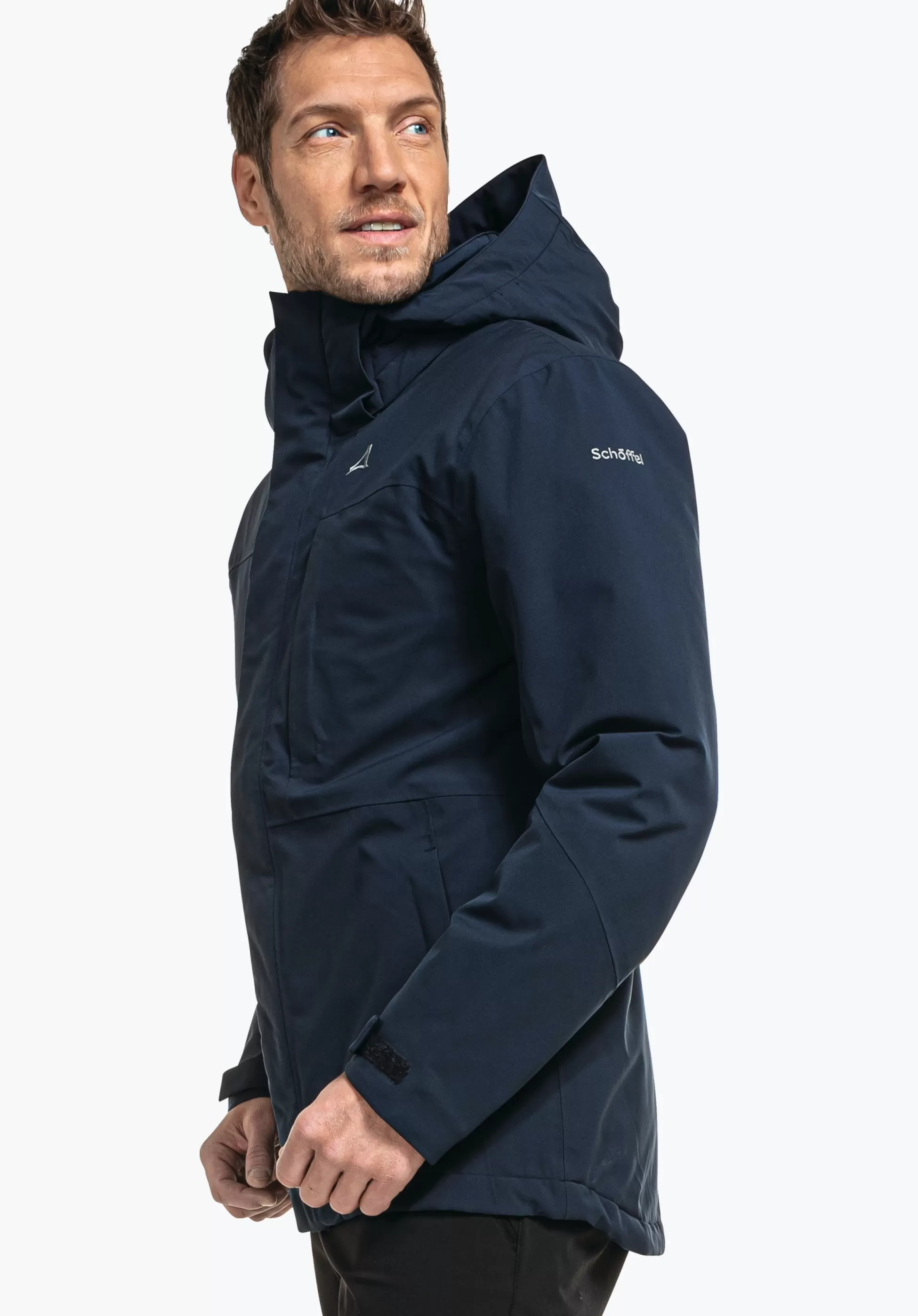 MEN SCHÖFFEL Trek & Hike | Parka / Coat | Outdoor Jackets<Waterproof jacket with padding inside orange