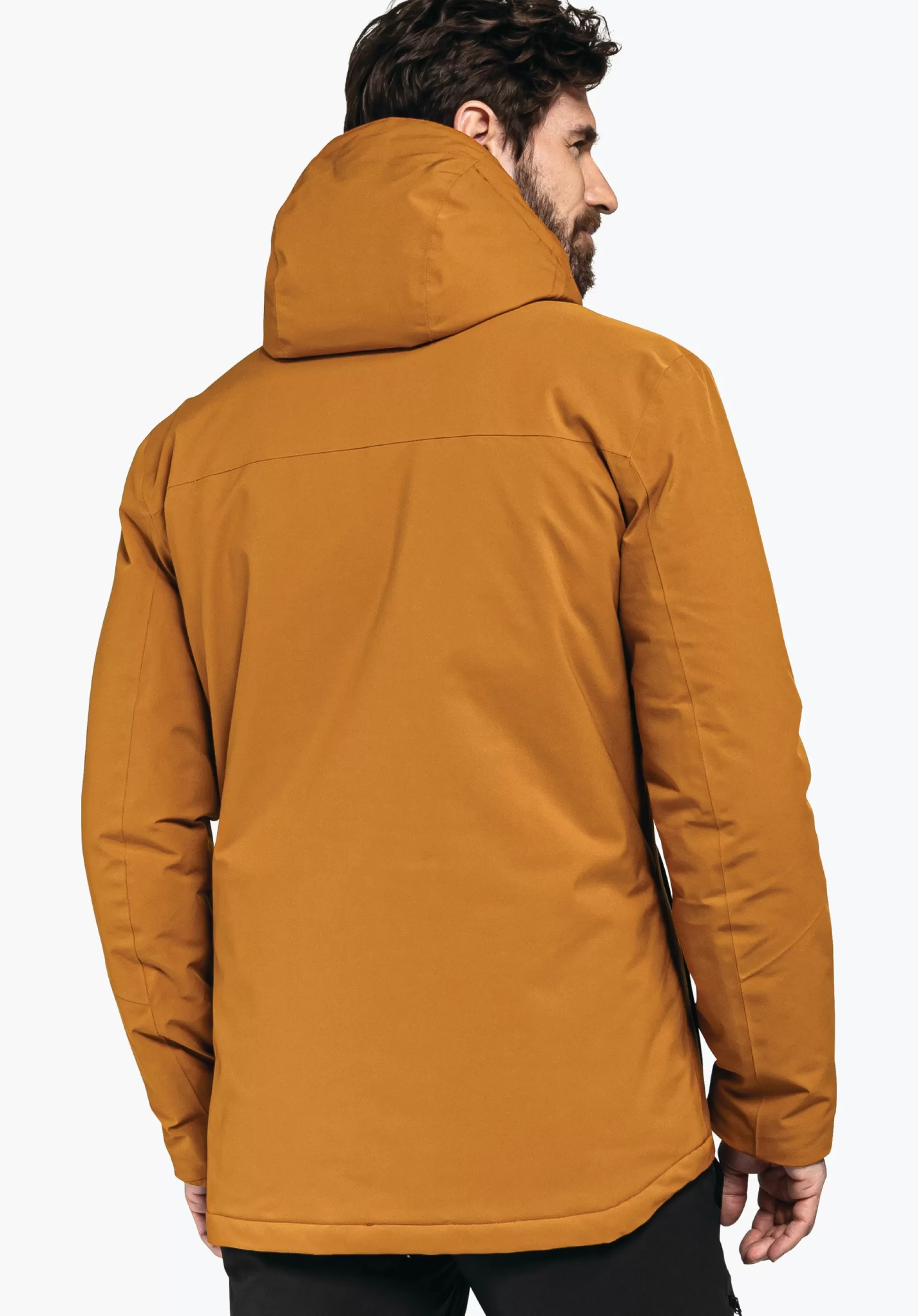 MEN SCHÖFFEL Trek & Hike | Parka / Coat | Outdoor Jackets<Waterproof jacket with padding inside orange