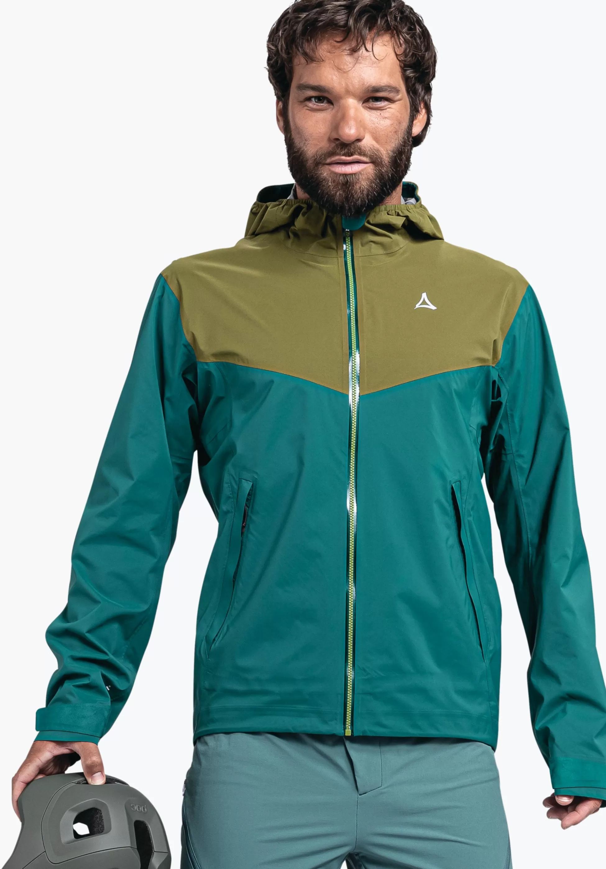 MEN SCHÖFFEL Bike<Waterproof mountain bike jacket orange