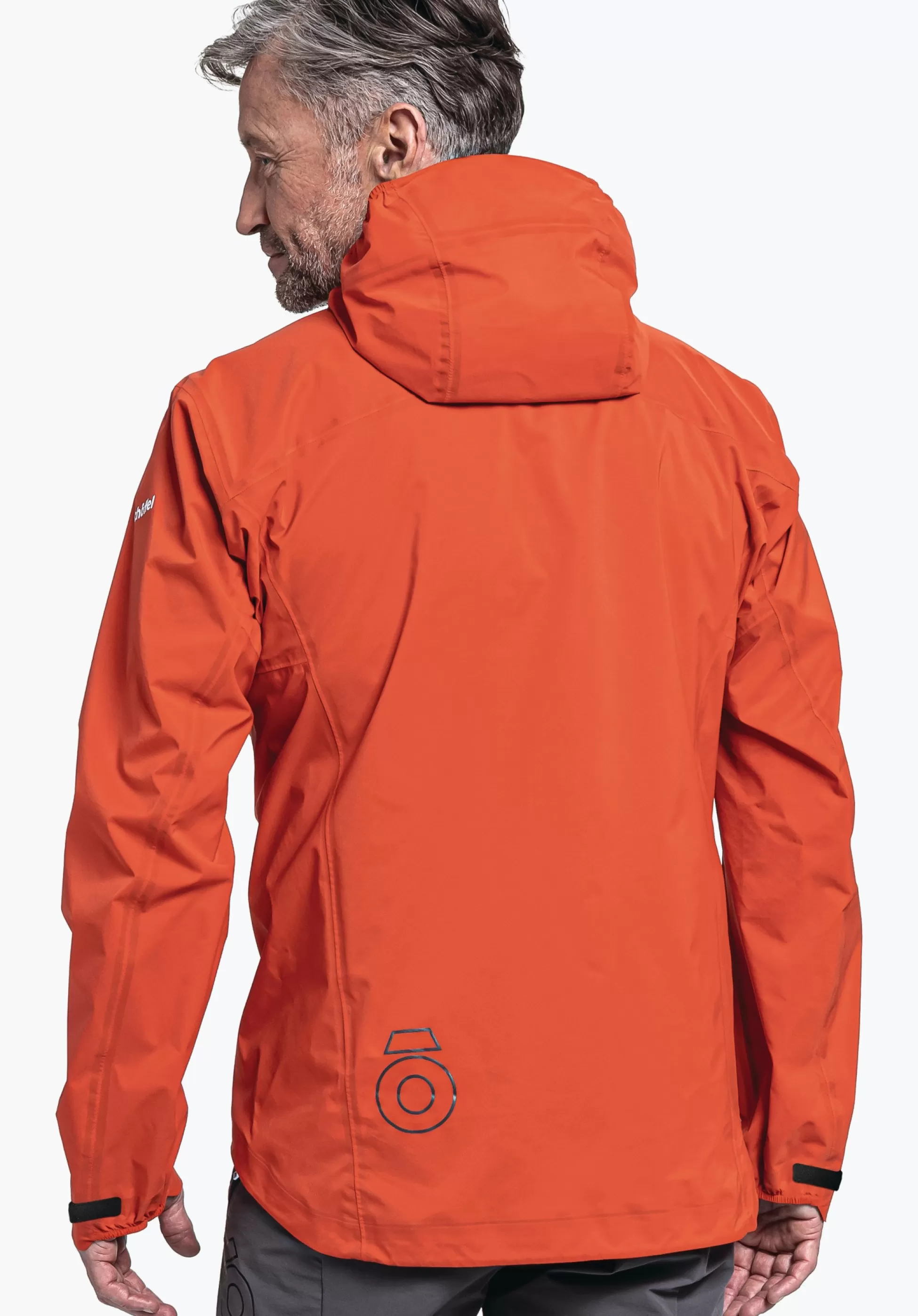MEN SCHÖFFEL Bike<Waterproof mountain bike jacket orange