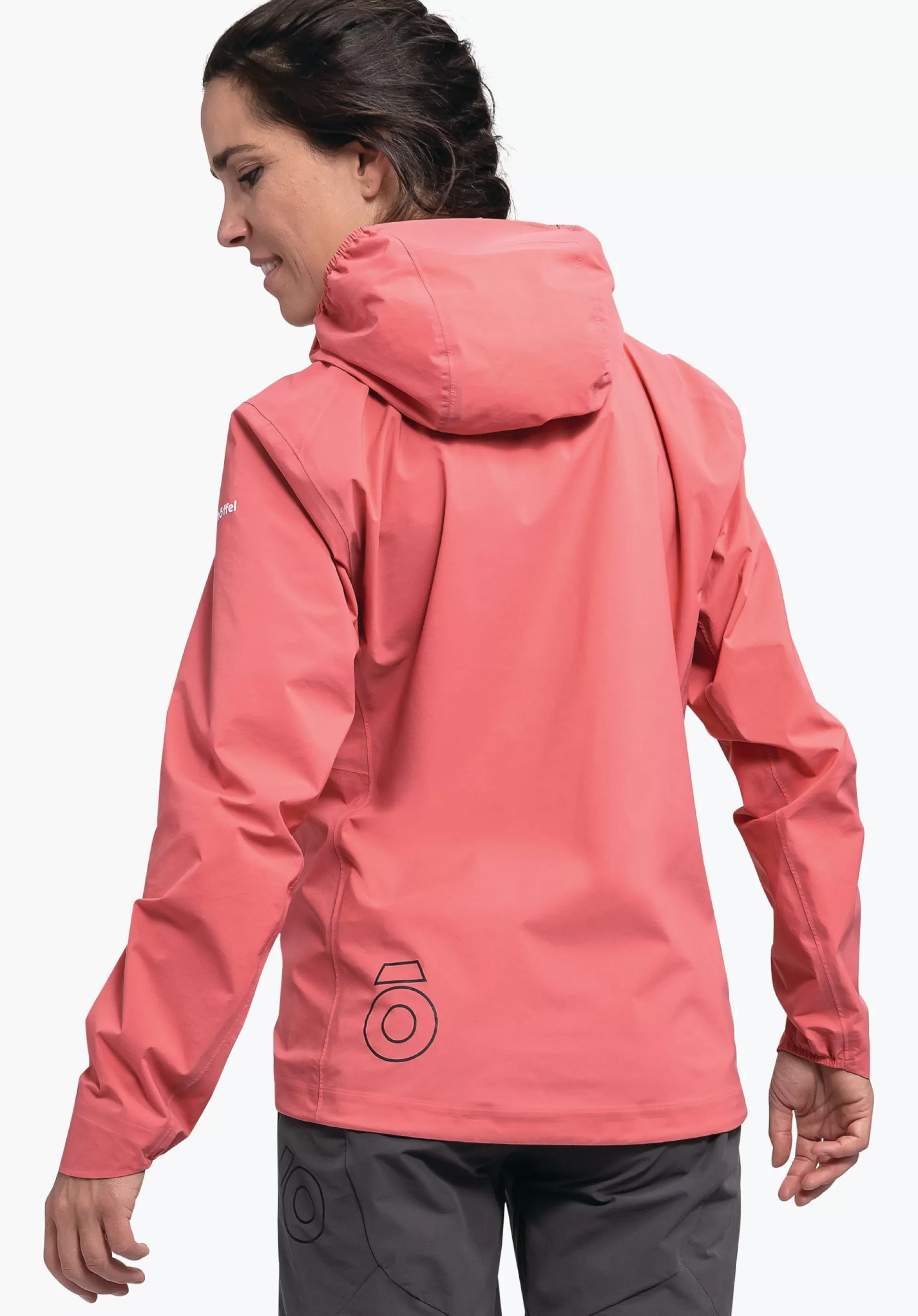WOMEN SCHÖFFEL Bike<Waterproof mountain bike jacket rosa