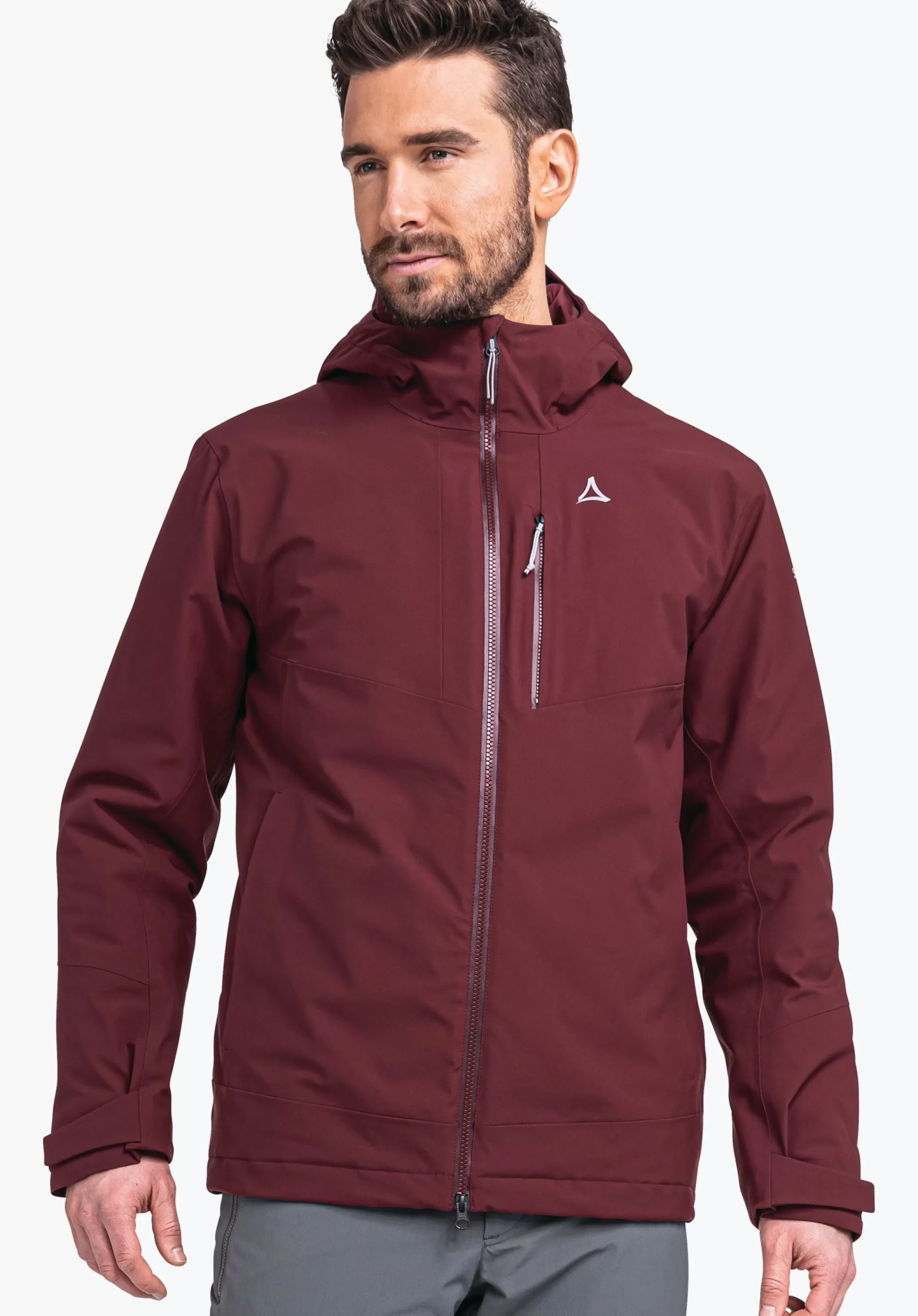 MEN SCHÖFFEL Trek & Hike | Outdoor Jackets<Waterproof padded hiking jacket red