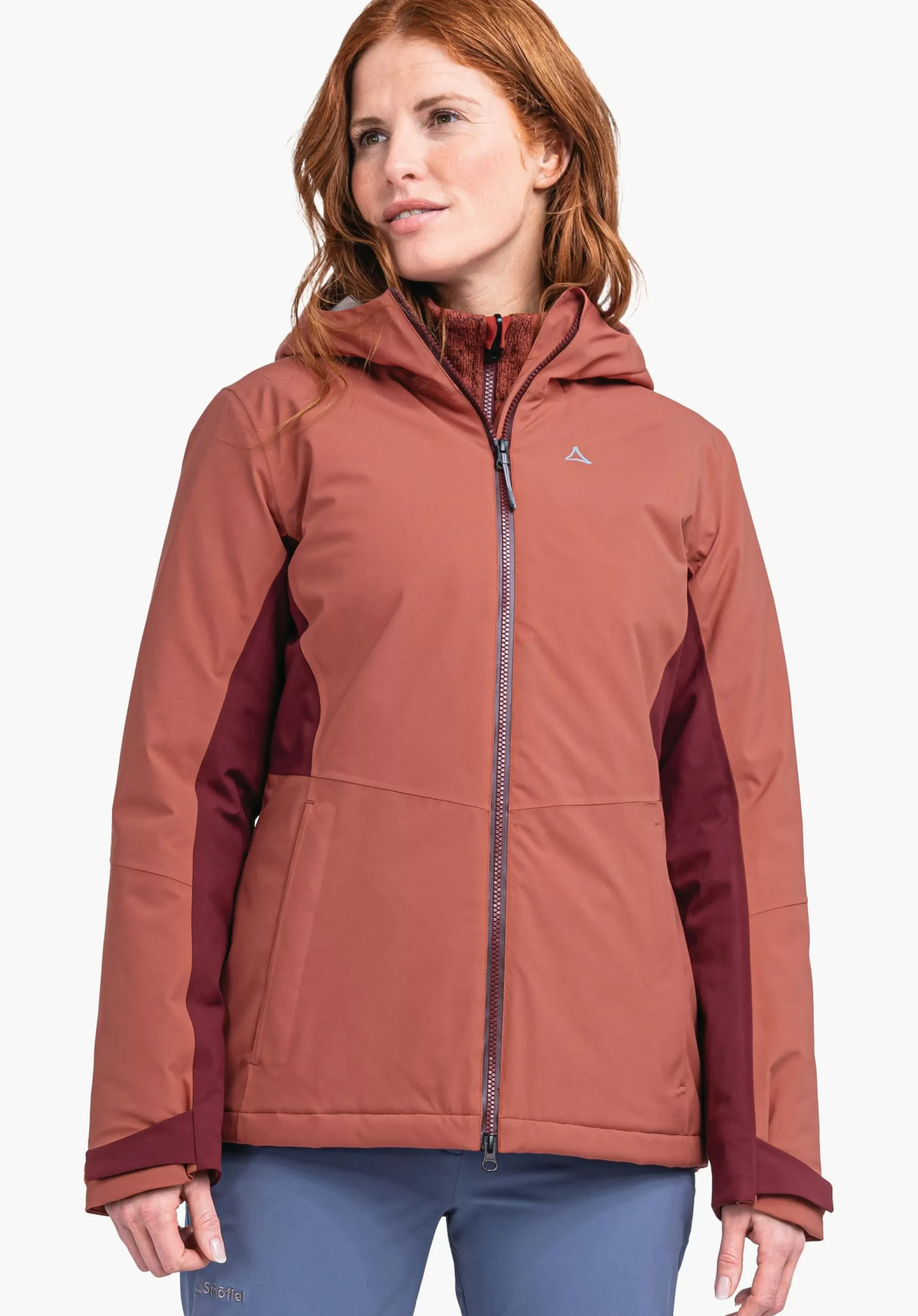 WOMEN SCHÖFFEL Outdoor Jackets<Waterproof padded hiking jacket red