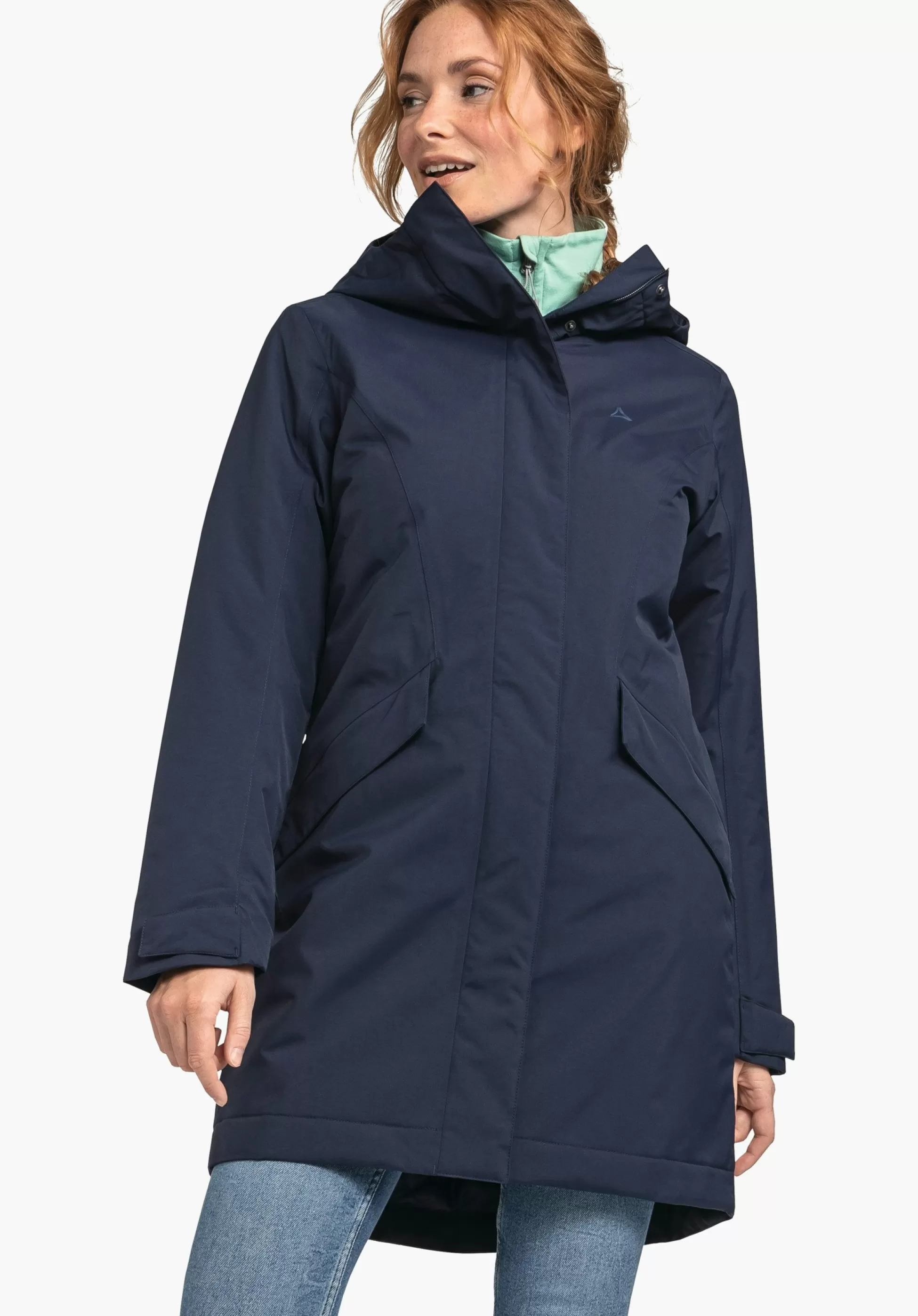 WOMEN SCHÖFFEL Trek & Hike | Outdoor Jackets<Waterproof parka for hiking rot