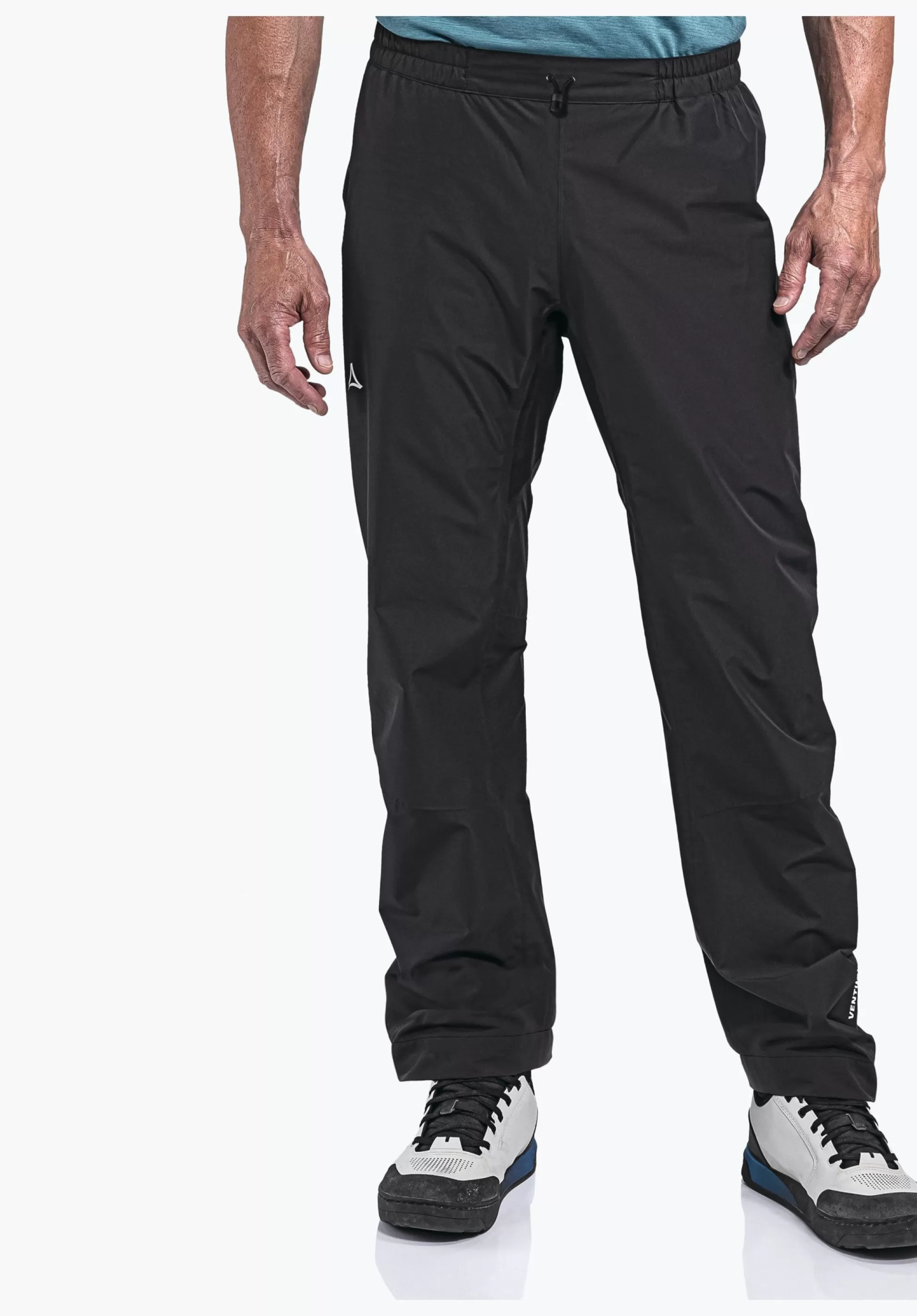 MEN SCHÖFFEL Bike<Waterproof rain pants for cycling schwarz