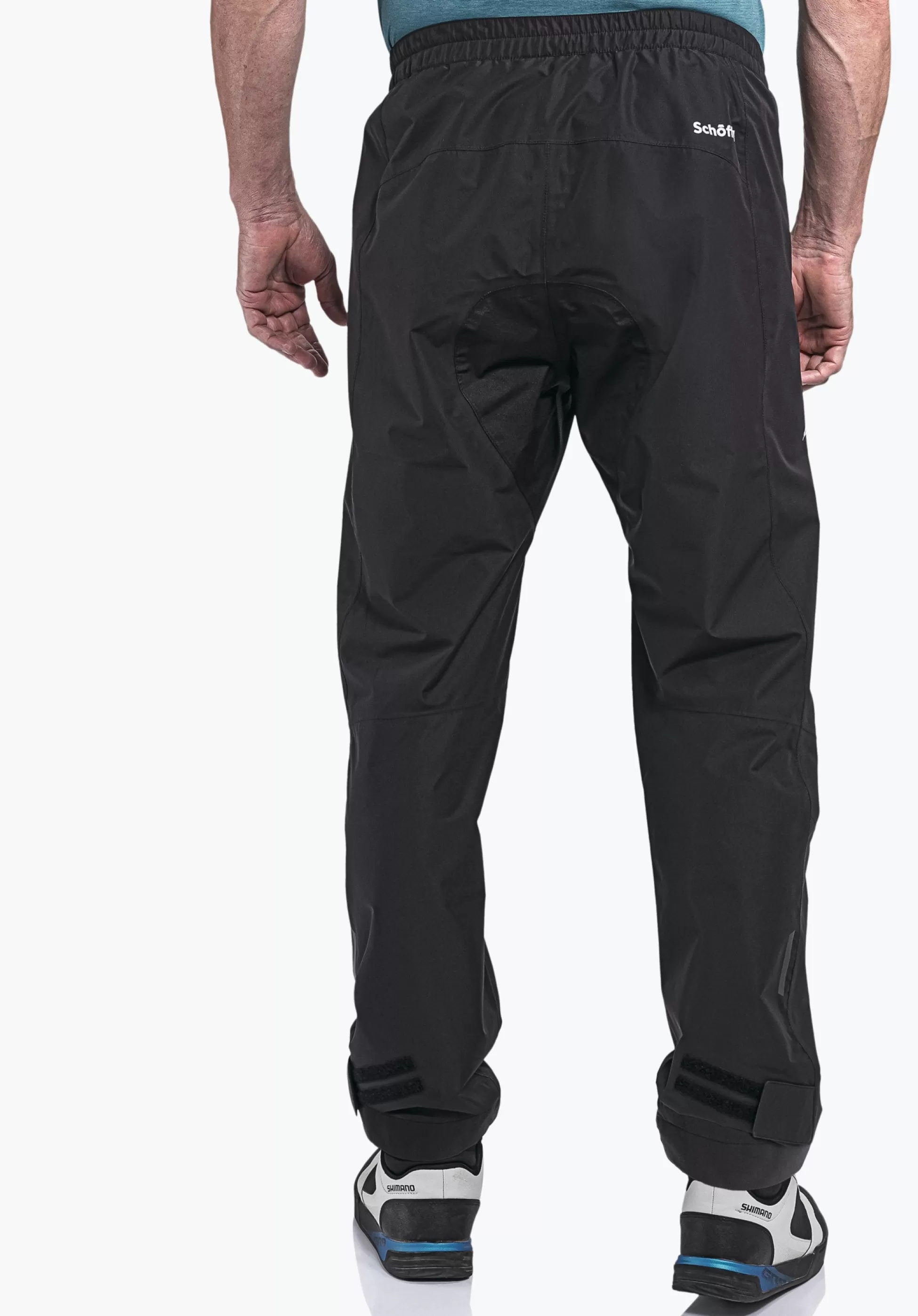 MEN SCHÖFFEL Bike<Waterproof rain pants for cycling schwarz