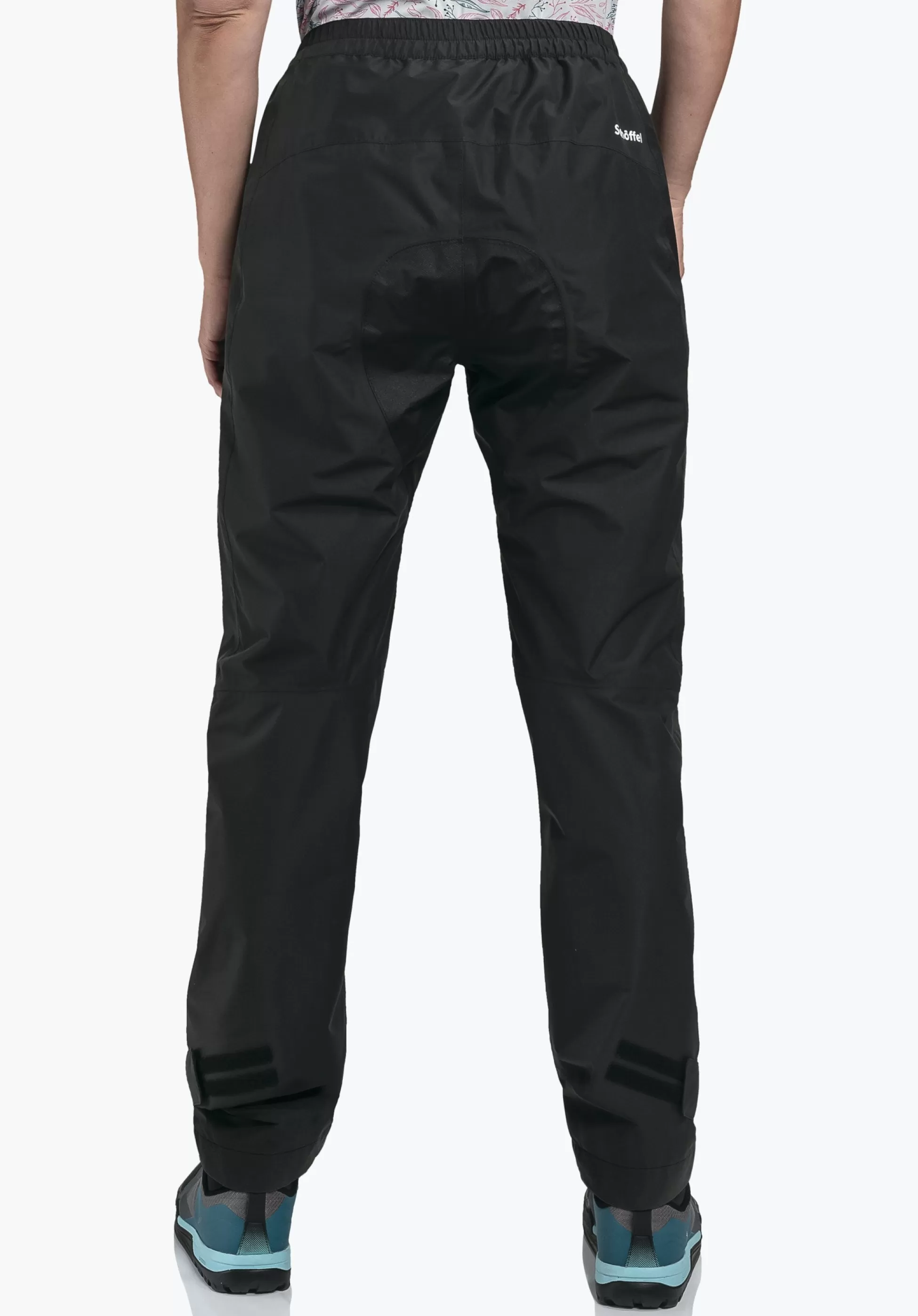 WOMEN SCHÖFFEL Bike<Waterproof rain pants for cycling schwarz