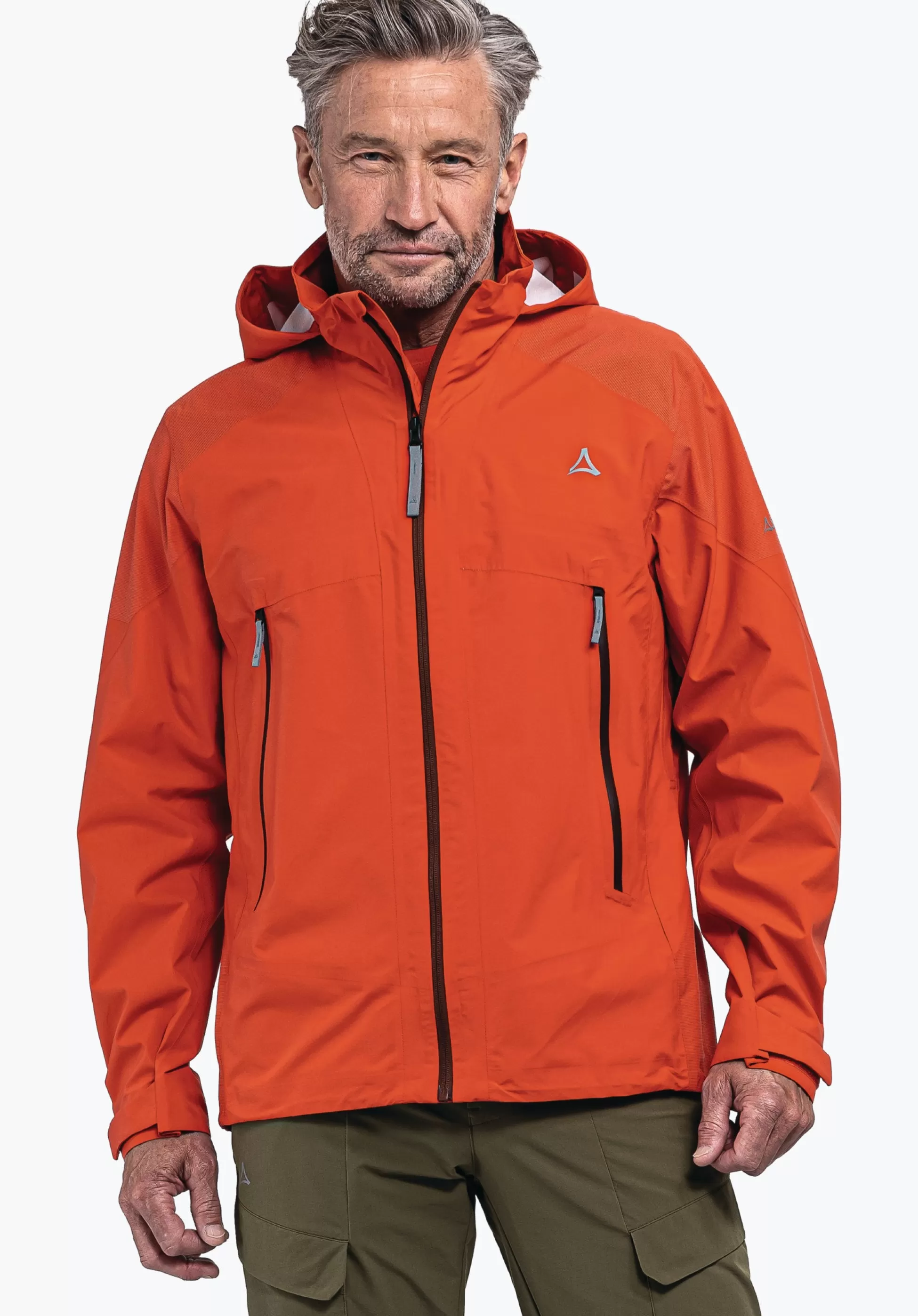 MEN SCHÖFFEL Trek & Hike | Outdoor Jackets<Waterproof robust hardshell jacket orange