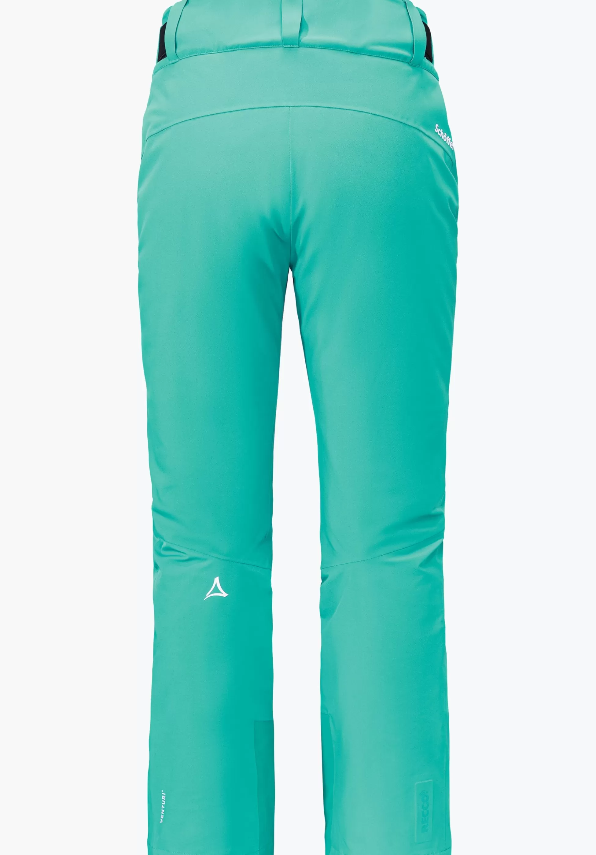 WOMEN SCHÖFFEL Skiing<Waterproof ski pants with Recco reflector green