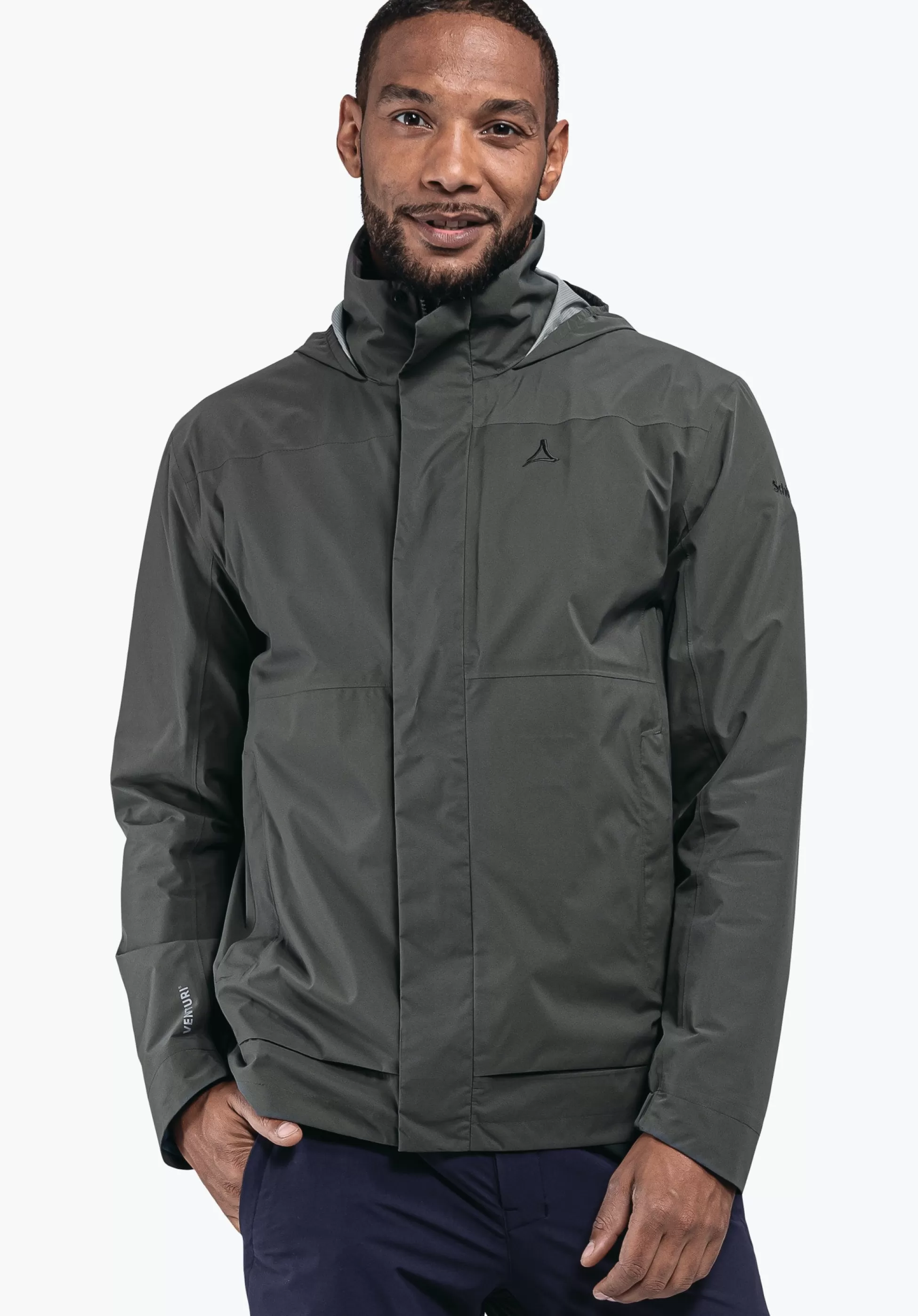 MEN SCHÖFFEL Travel/Leisure | Outdoor Jackets<Waterproof stylish everyday jacket grün