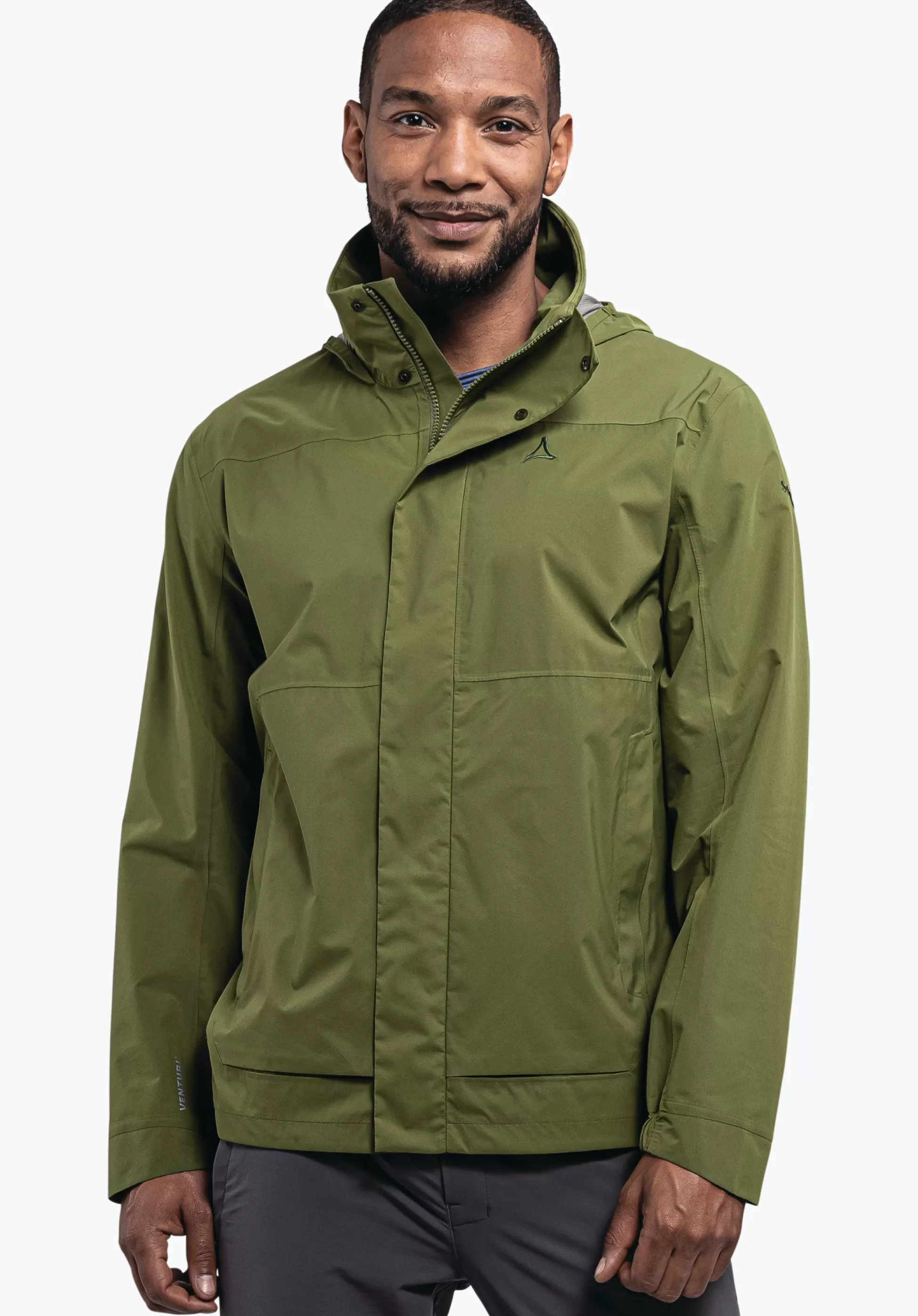 MEN SCHÖFFEL Travel/Leisure | Outdoor Jackets<Waterproof stylish everyday jacket grün