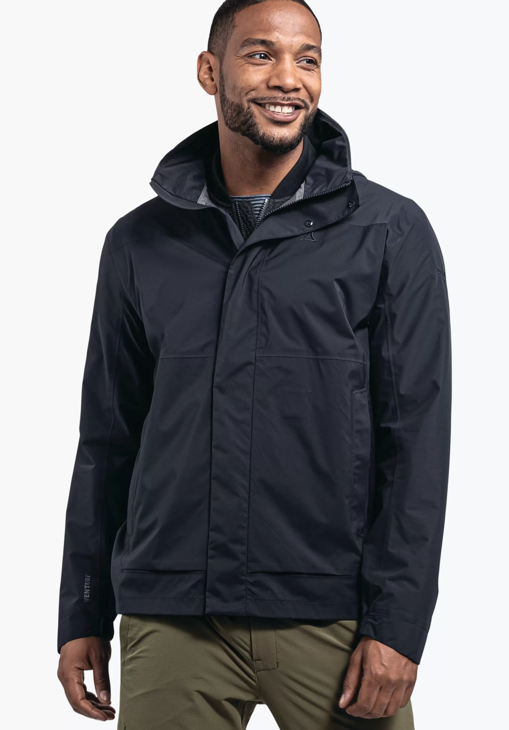MEN SCHÖFFEL Travel/Leisure | Outdoor Jackets<Waterproof stylish everyday jacket grün