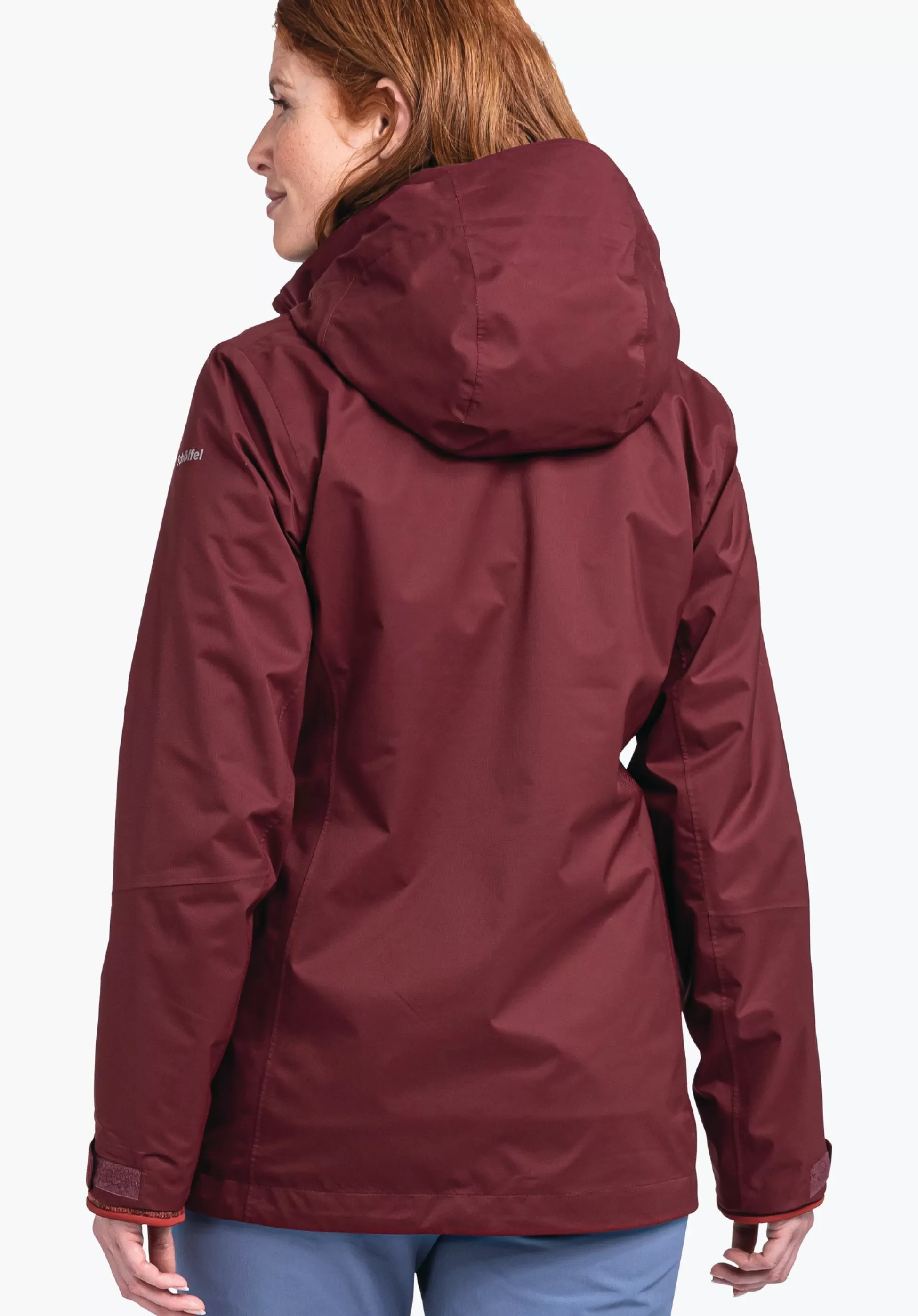 WOMEN SCHÖFFEL Trek & Hike | Outdoor Jackets<Waterproof ZipIn hiking jacket red