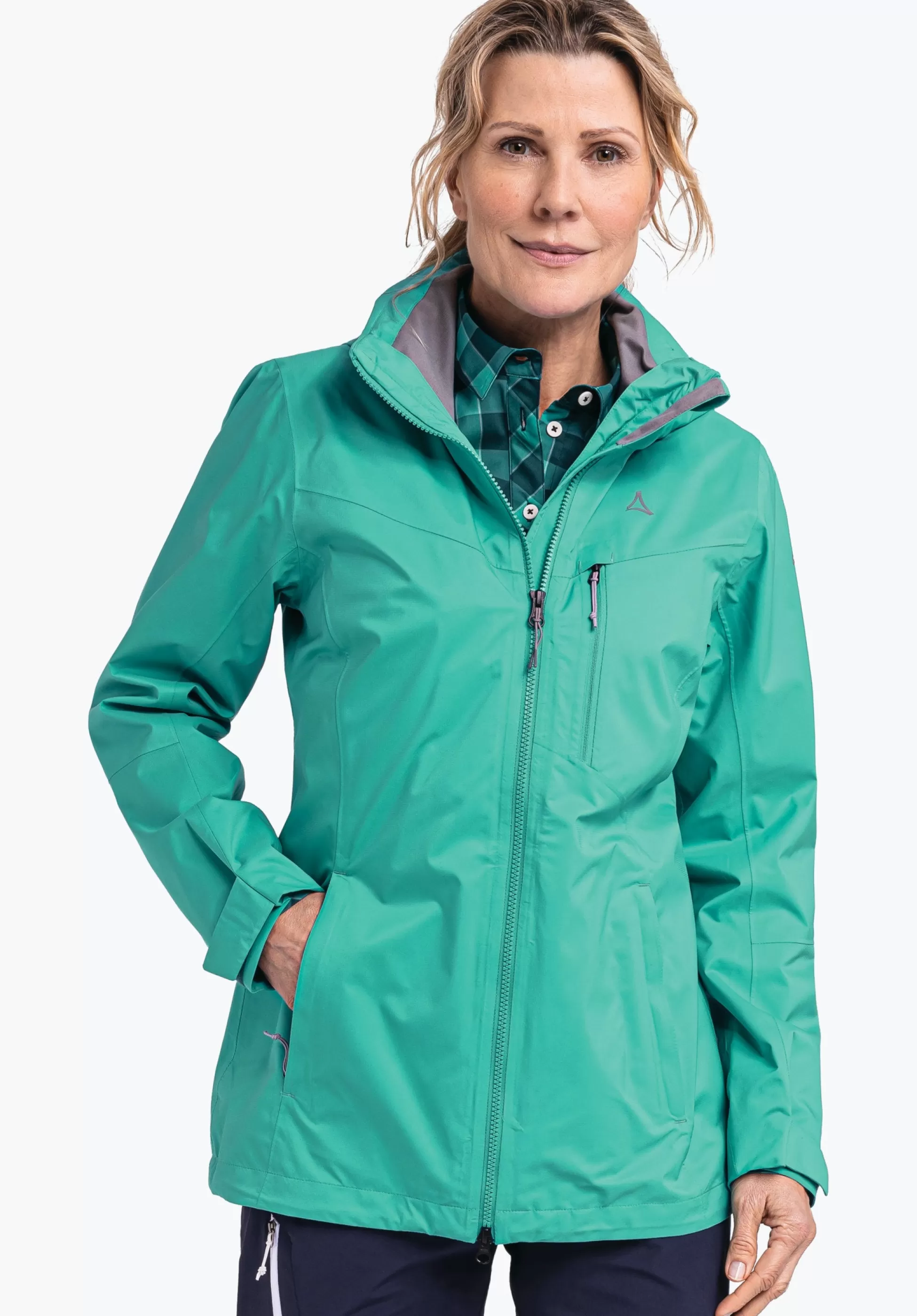 WOMEN SCHÖFFEL Trek & Hike | Outdoor Jackets<Waterproof ZipIn hiking jacket red