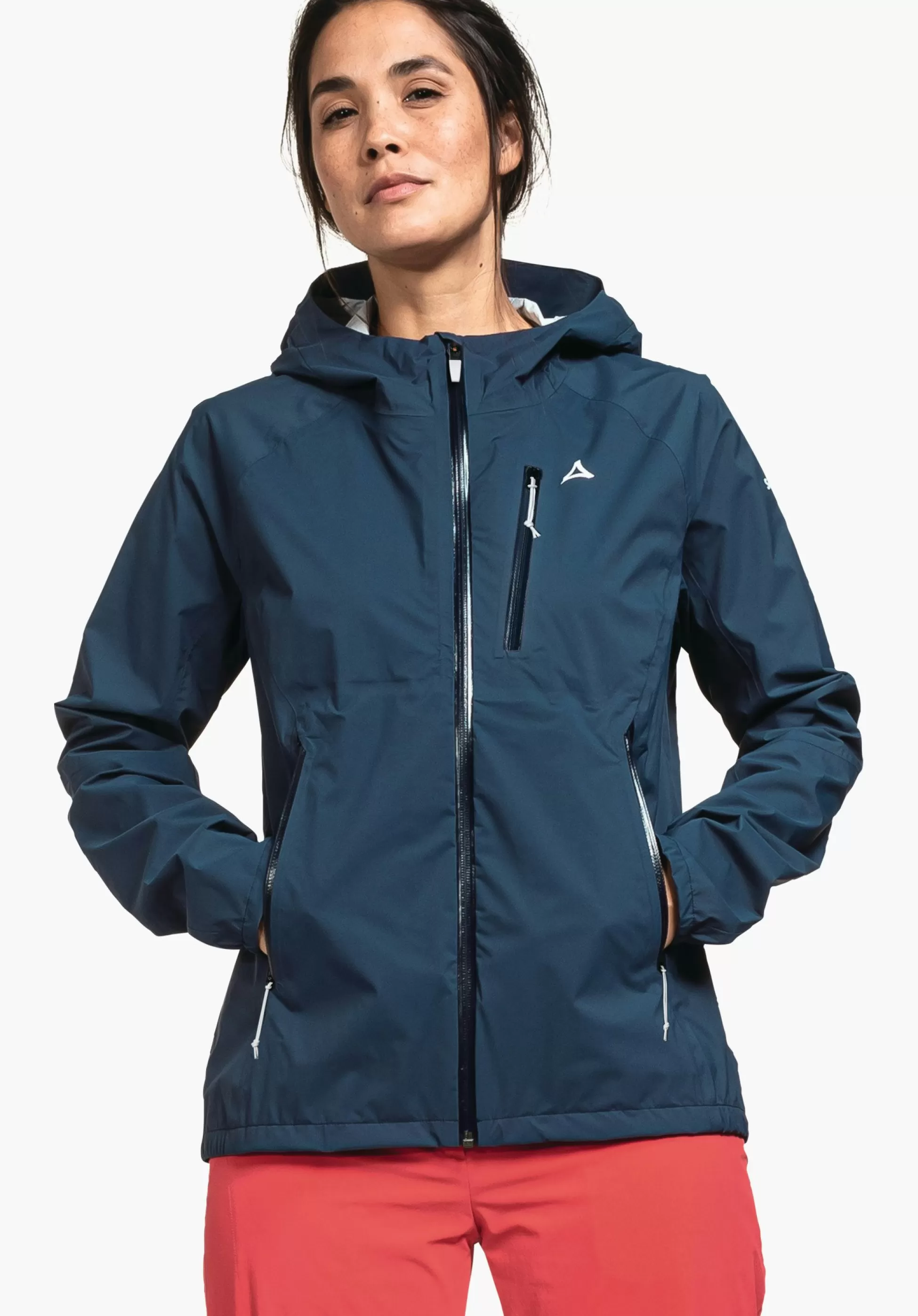 WOMEN SCHÖFFEL Trek & Hike | Outdoor Jackets<Wind- and waterproof hiking jacket red