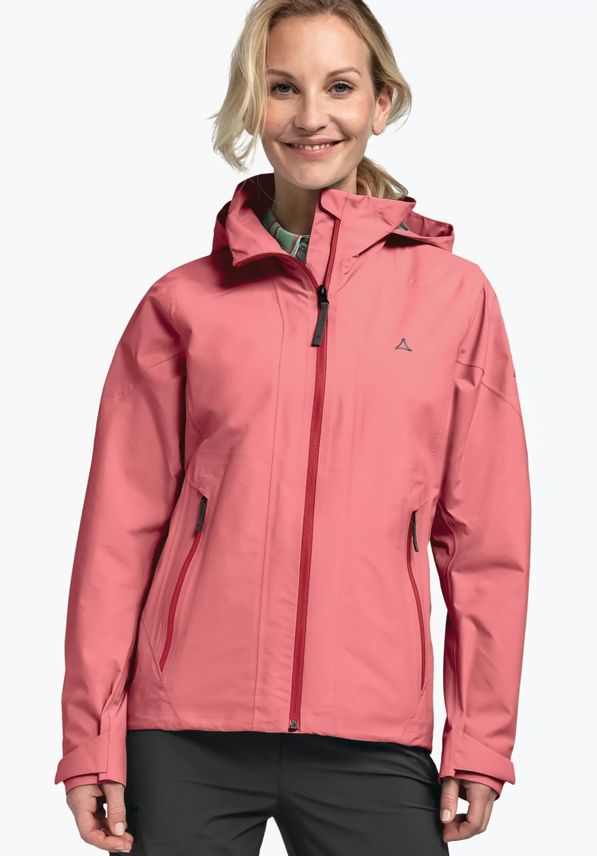 WOMEN SCHÖFFEL Trek & Hike | Outdoor Jackets<Wind- and waterproof trekking jacket rosa