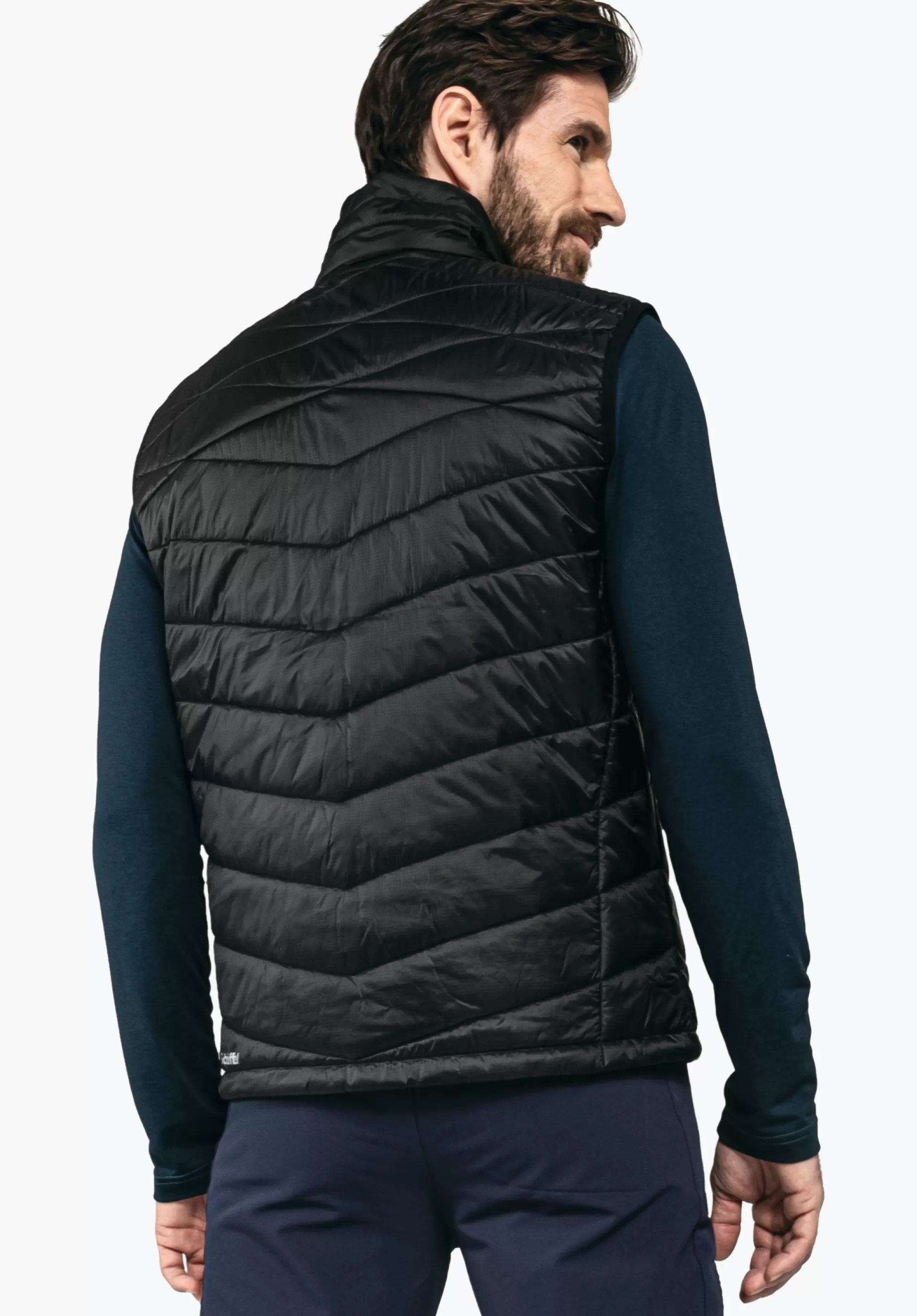 MEN SCHÖFFEL Trek & Hike<Windproof & padded hiking gilet orange